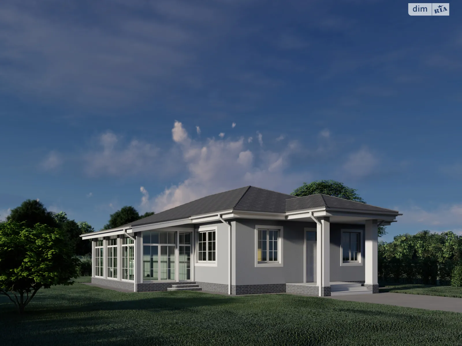 Продается одноэтажный дом 128 кв. м с террасой, цена: 240000 $ - фото 1