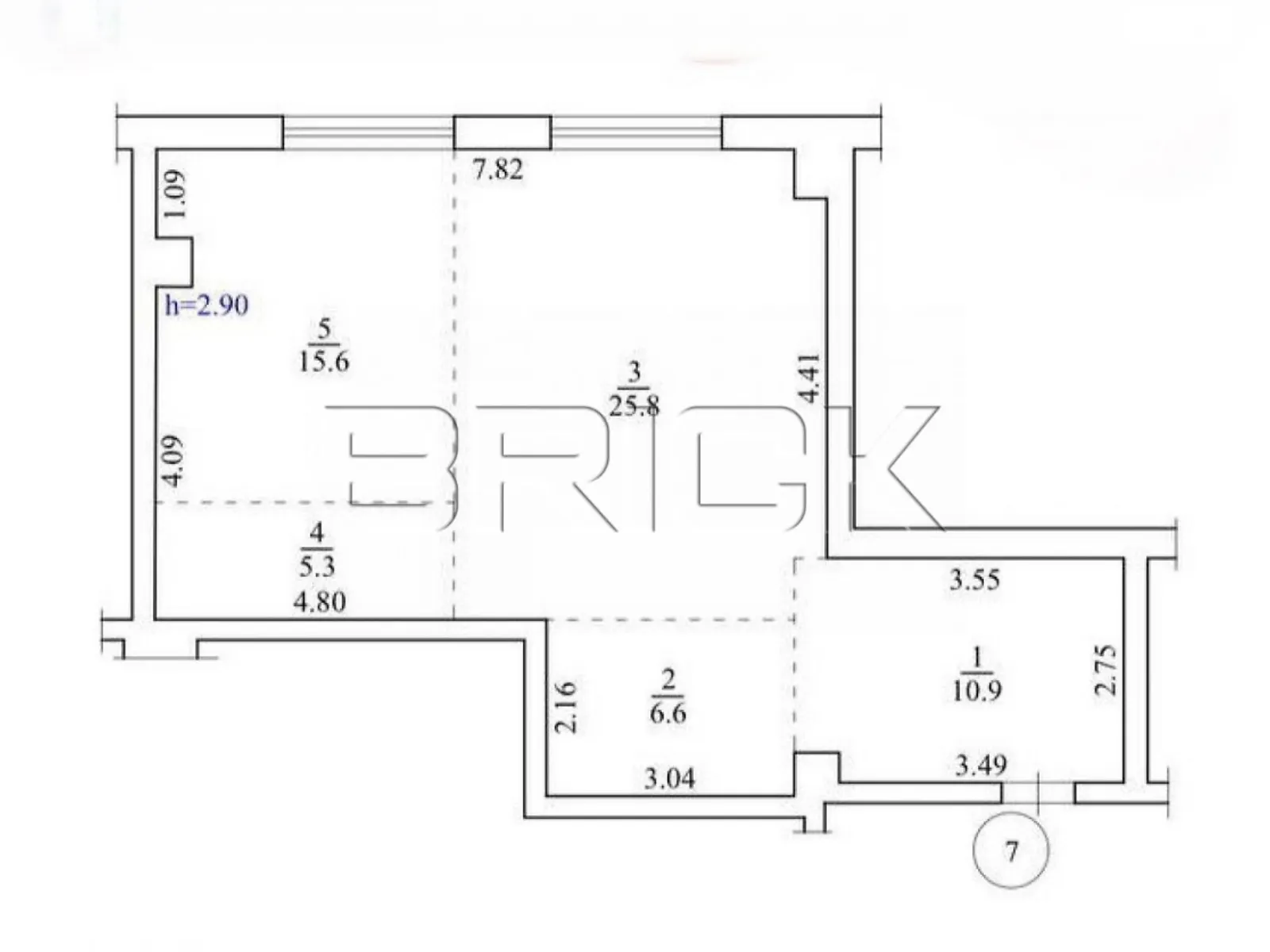 Продается 2-комнатная квартира 71.1 кв. м в Киеве, ул. Саперное Поле, 5А - фото 1