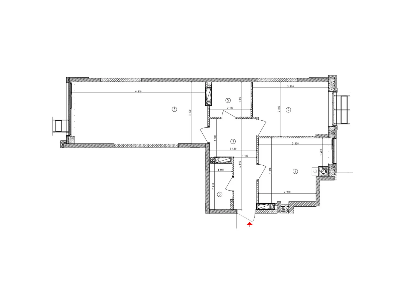 Продається 2-кімнатна квартира 58.2 кв. м у Гатне, вул. Київська(Карпа Валовня), 1 - фото 1