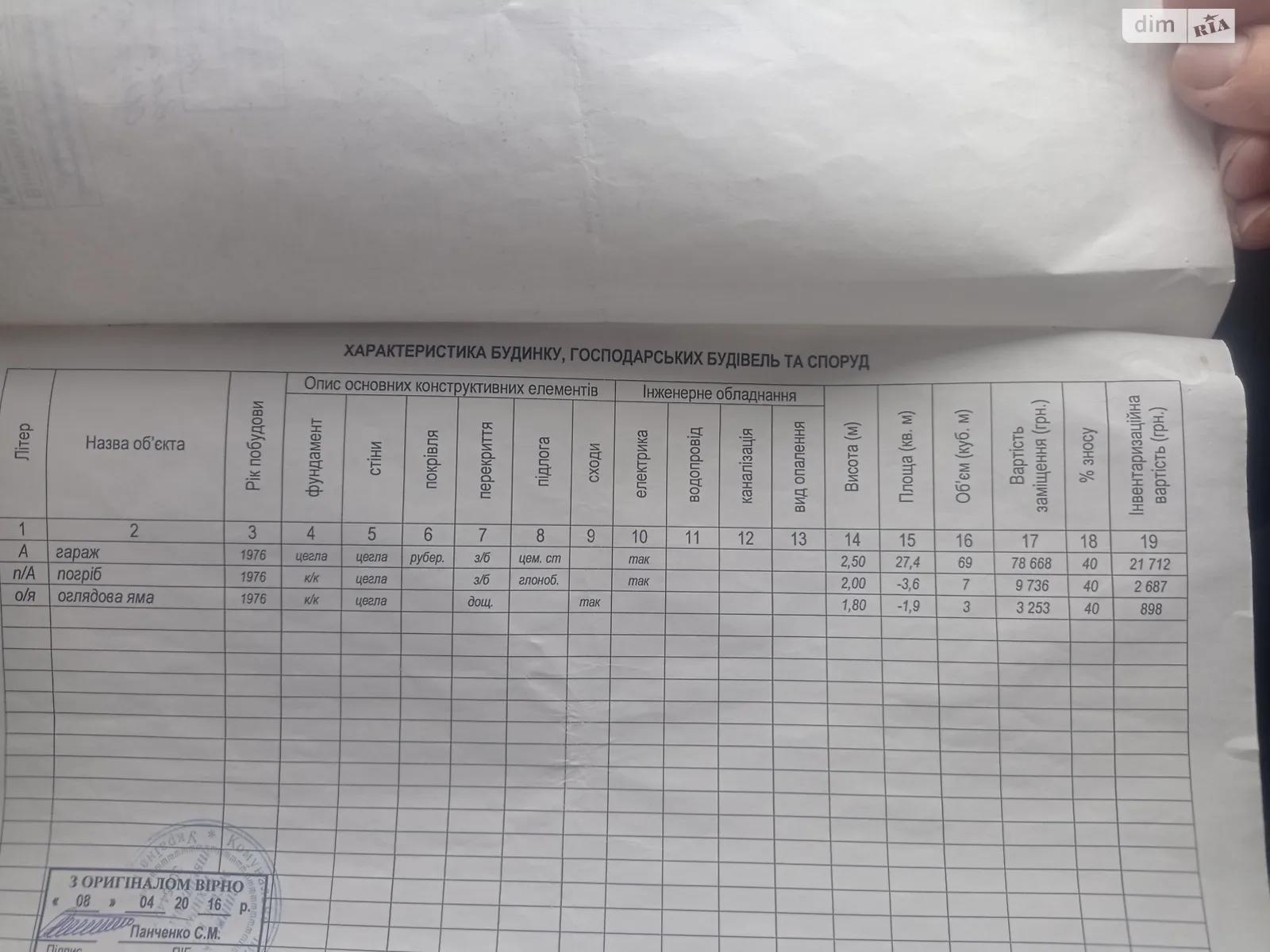 Продается отдельно стоящий гараж под легковое авто на 23.8 кв. м, цена: 5500 $ - фото 1