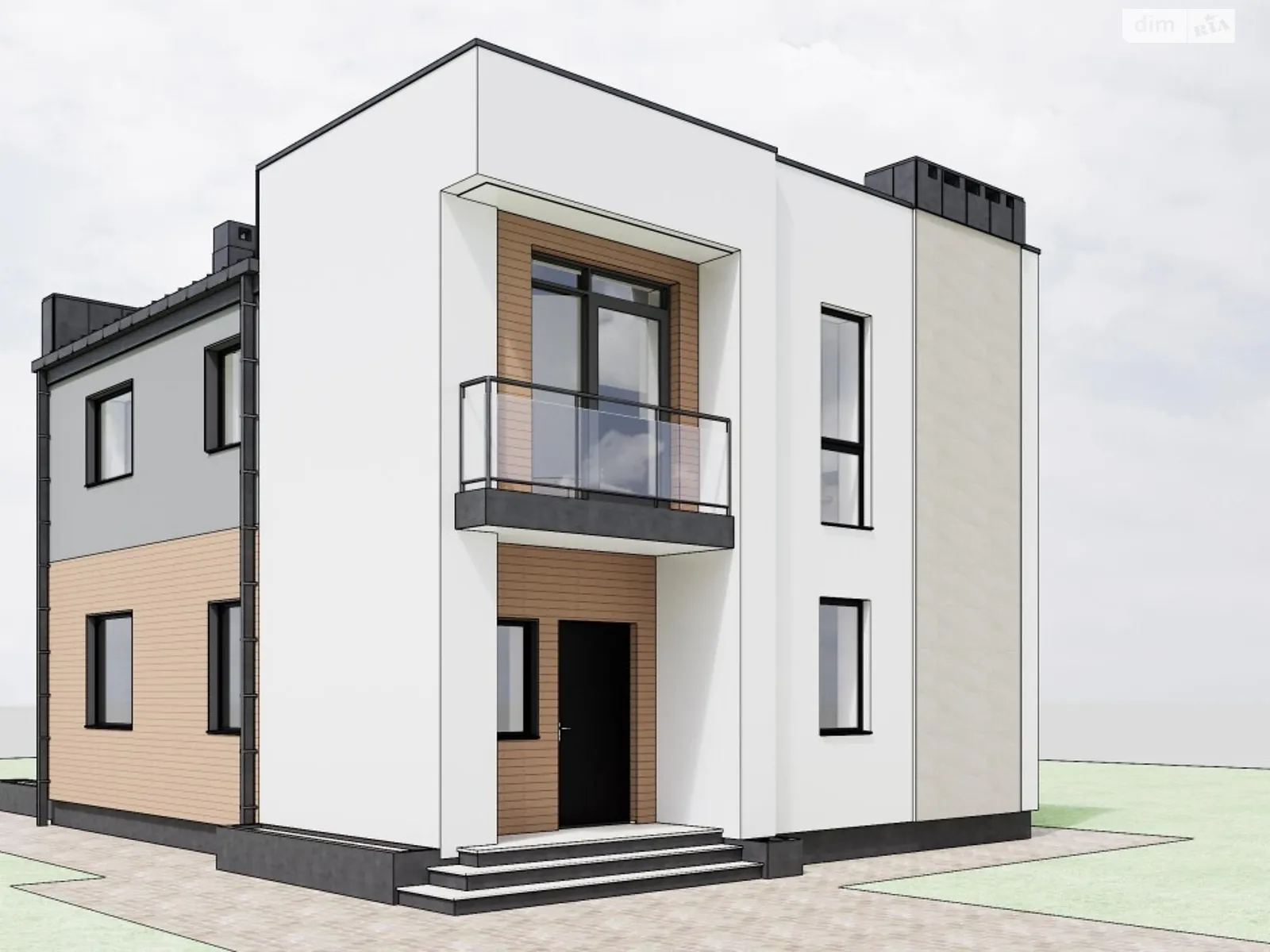 Продается дом на 2 этажа 144 кв. м с балконом, цена: 136800 $ - фото 1