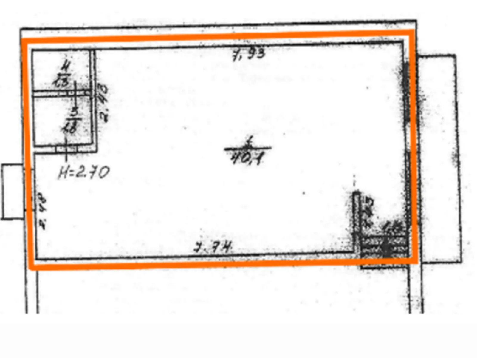 Здається в оренду об'єкт сфери послуг 43.2 кв. м в 1-поверховій будівлі, цена: 2420 грн - фото 1