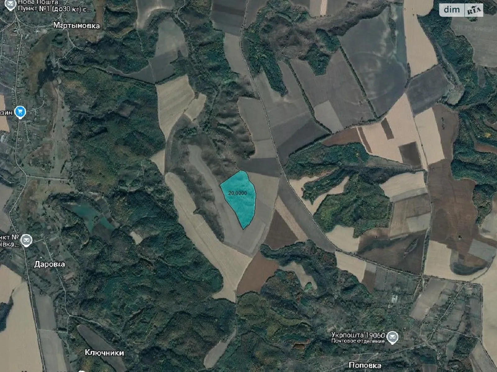 Сдается в аренду земельный участок 20 соток в Черкасской области, цена: 10686 грн - фото 1