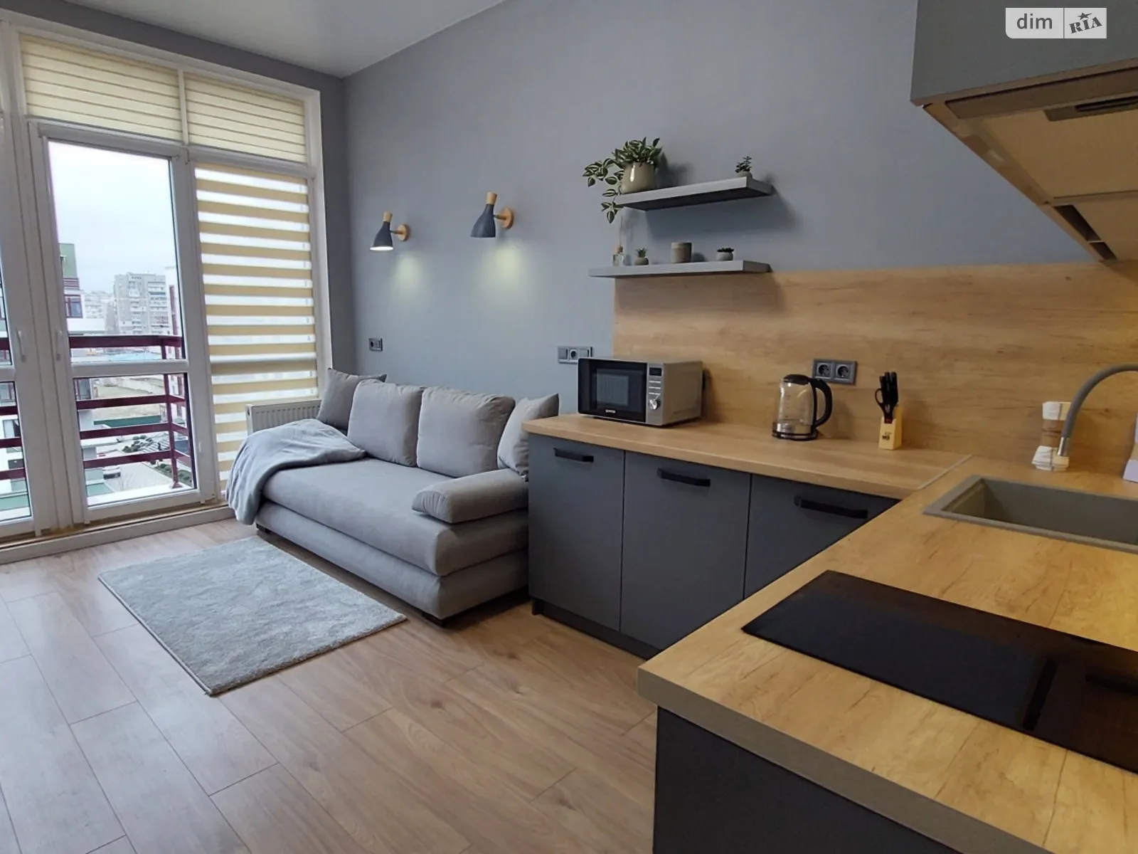 Сдается в аренду 1-комнатная квартира 24 кв. м в, цена: 8000 грн - фото 1