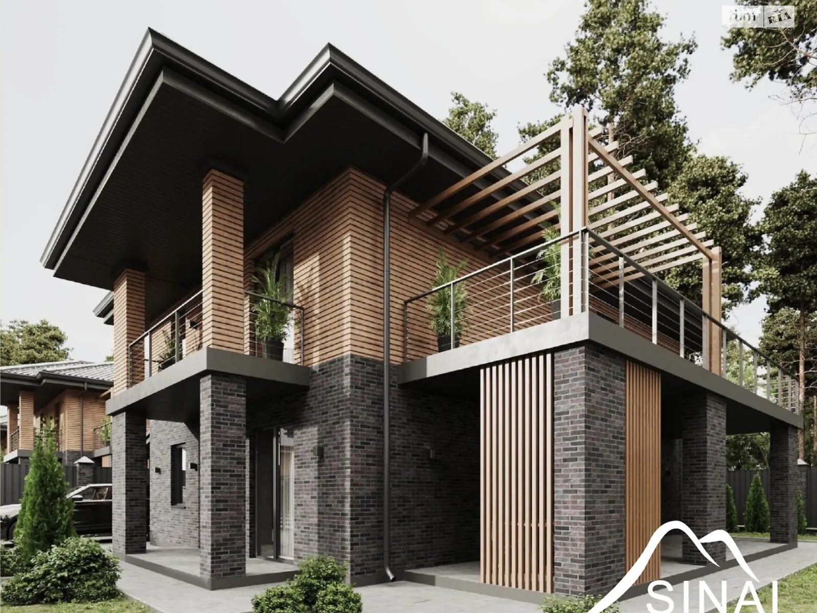 Продается дом на 2 этажа 250 кв. м с баней/сауной, цена: 300000 $ - фото 1