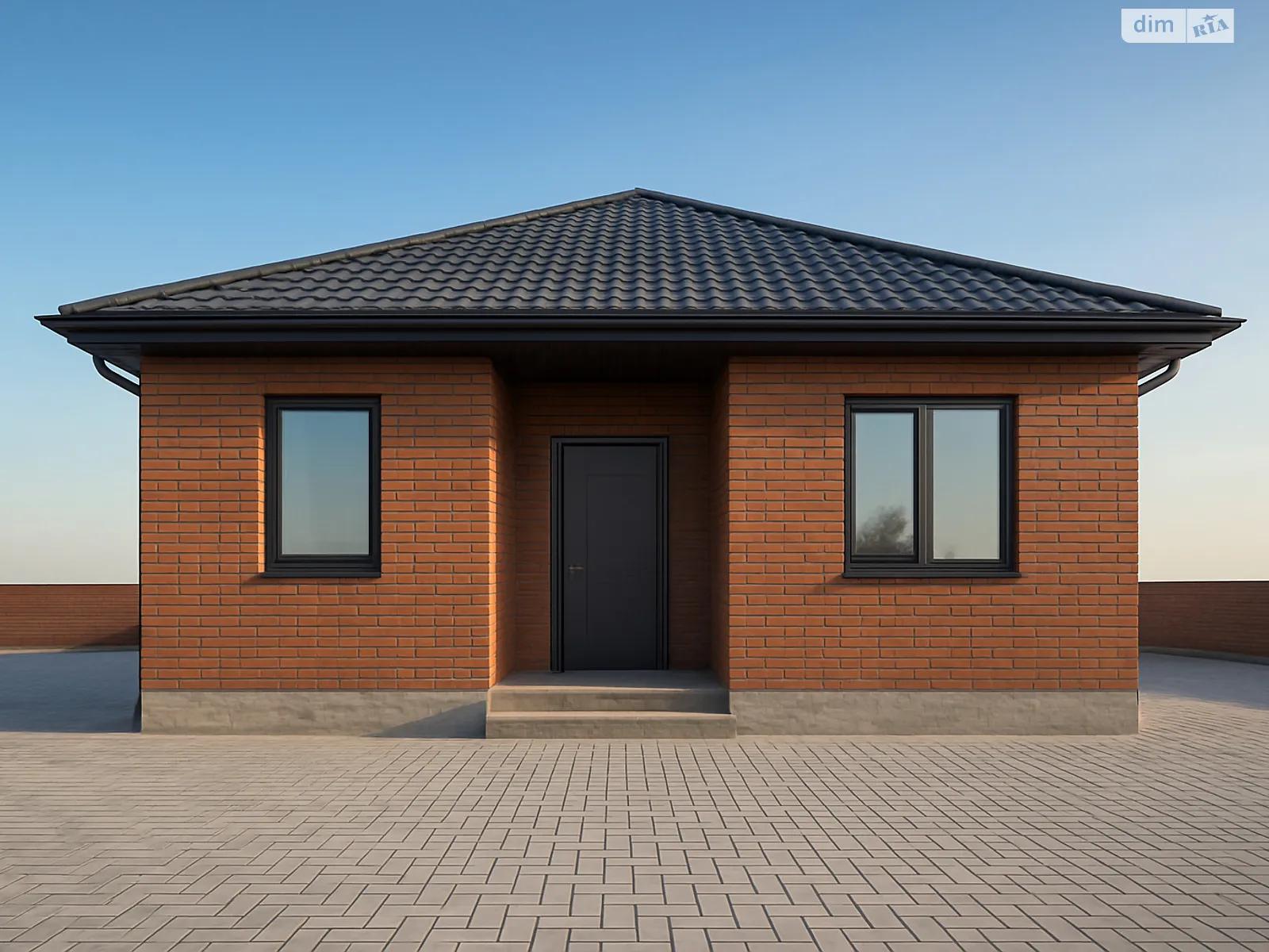 Продається одноповерховий будинок 70 кв. м з каміном, цена: 78000 $ - фото 1