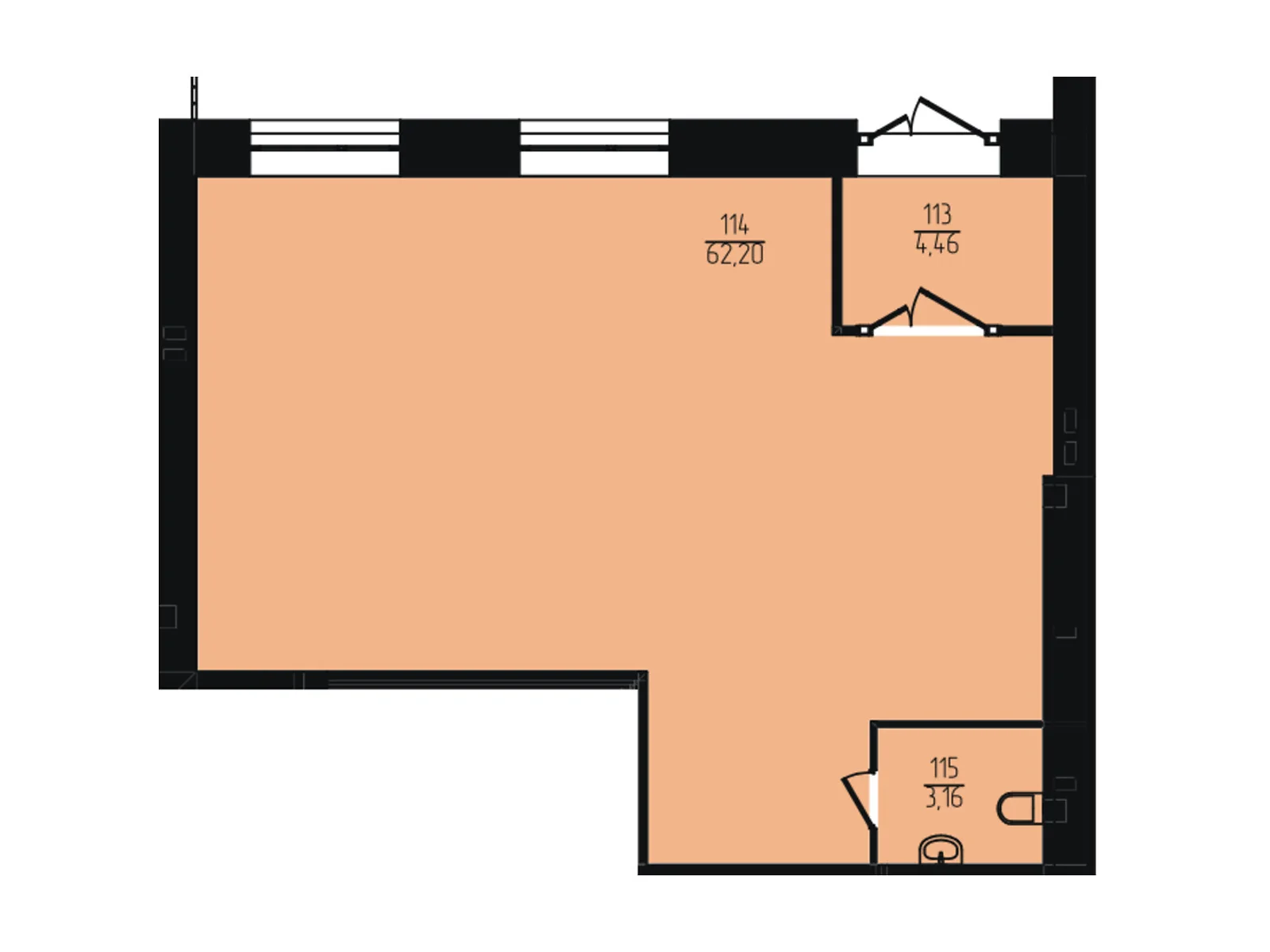 вул. Озерна, 20/4Б Виставка Хмельницький ЖК Едем, цена: 101253 $ - фото 1