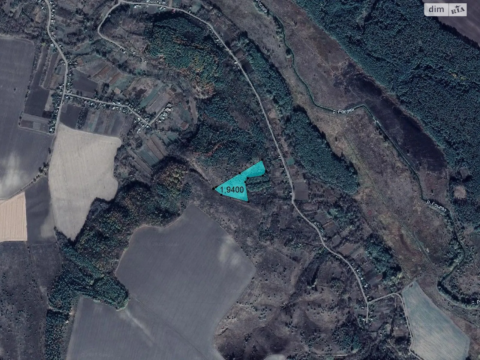 Сдается в аренду земельный участок 1.94 соток в Черкасской области, цена: 4349 грн - фото 1