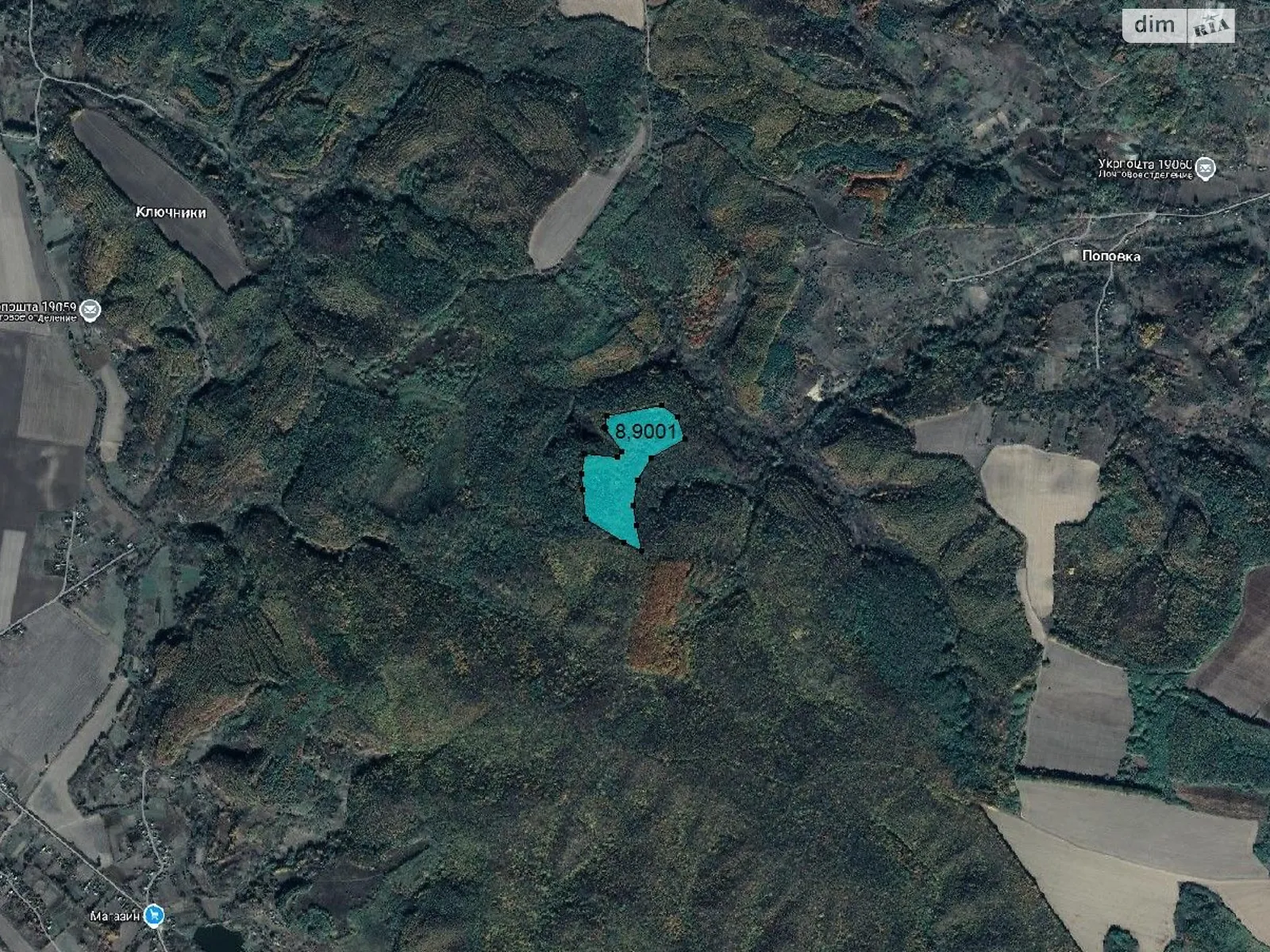 Сдается в аренду земельный участок 8.9001 соток в Черкасской области, цена: 11749 грн - фото 1