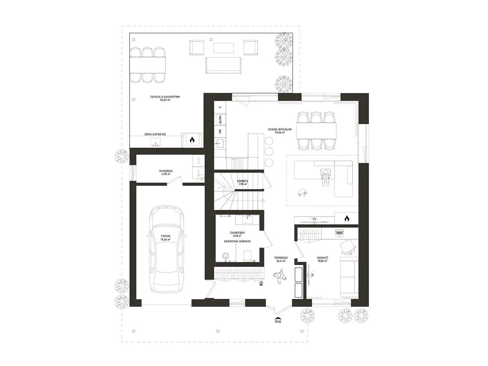 Продается дом на 2 этажа 153.02 кв. м с верандой, цена: 206577 $ - фото 1