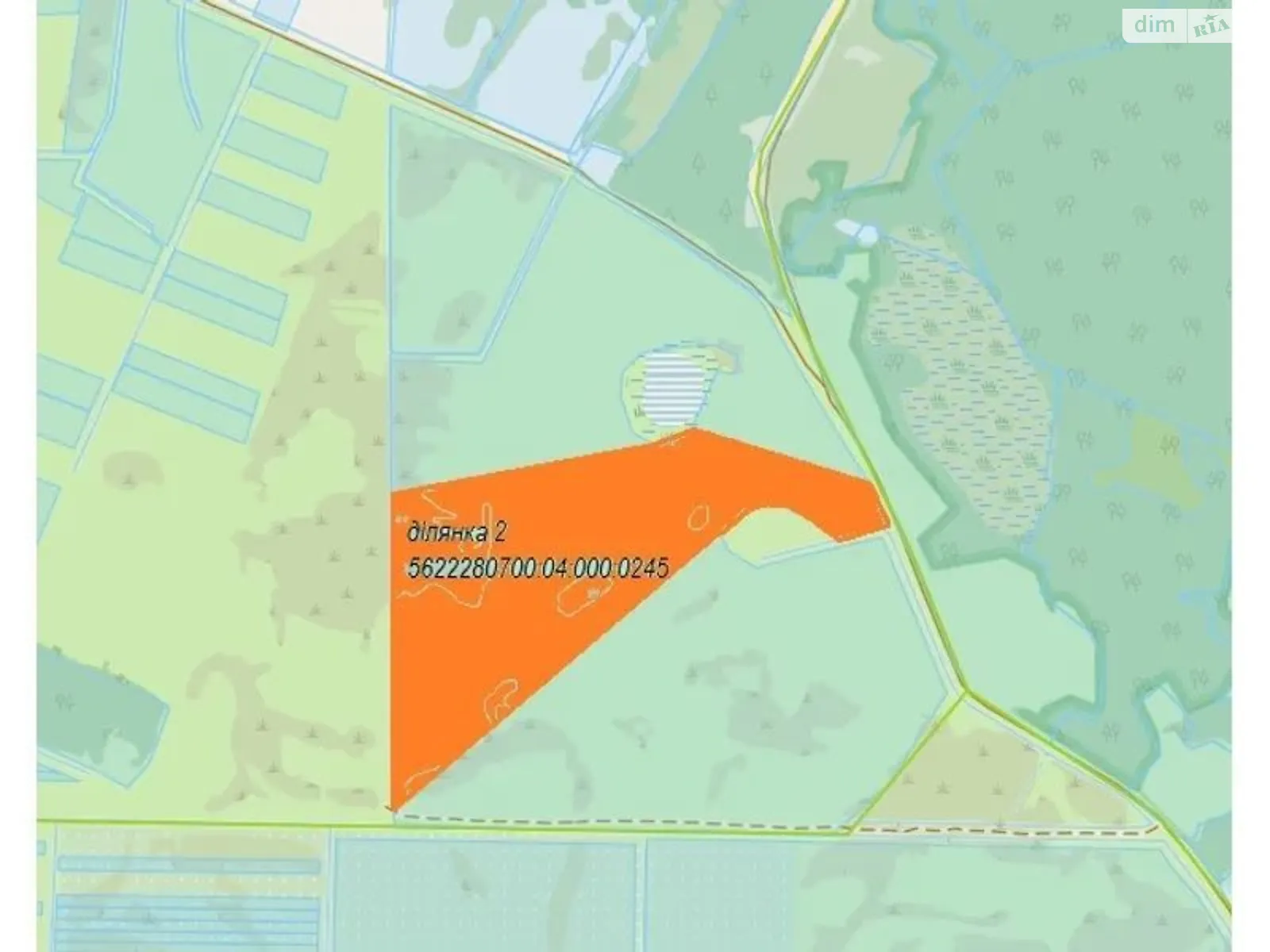 Здається в оренду земельна ділянка 19.4917 соток у  області, цена: 22584 грн - фото 1