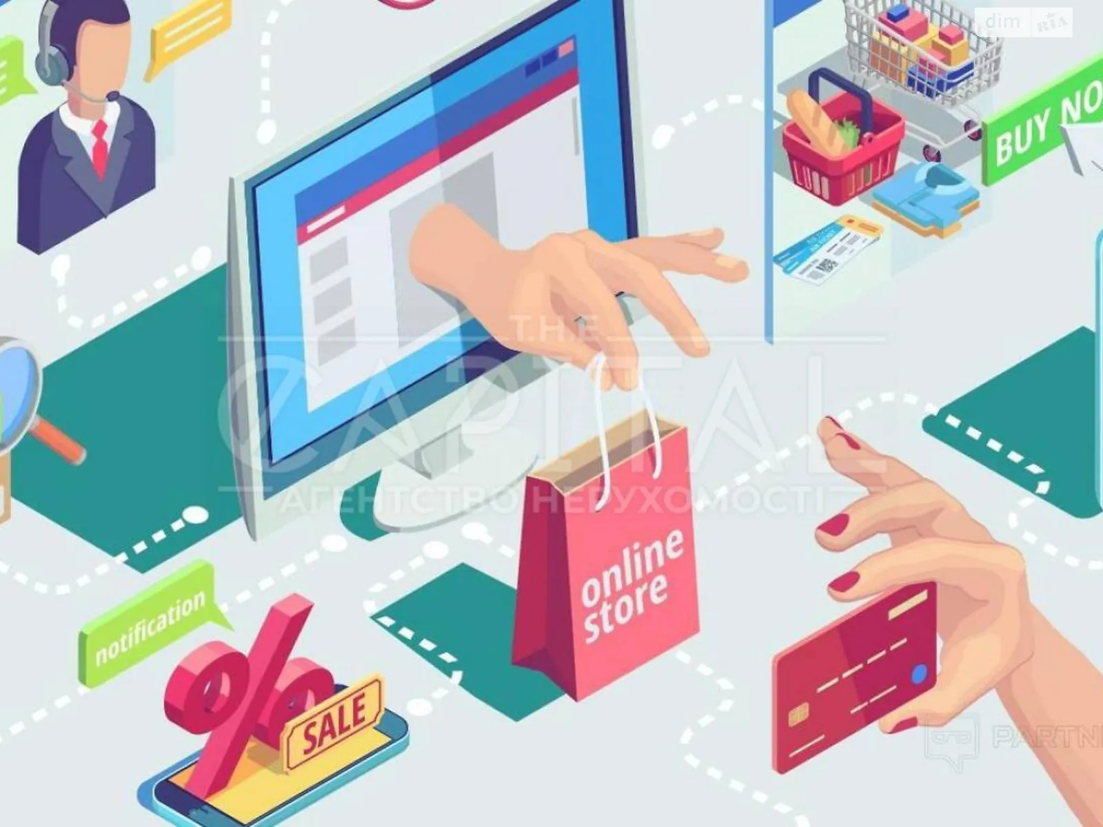 Продается офис 31 кв. м в бизнес-центре, цена: 80000 $ - фото 1