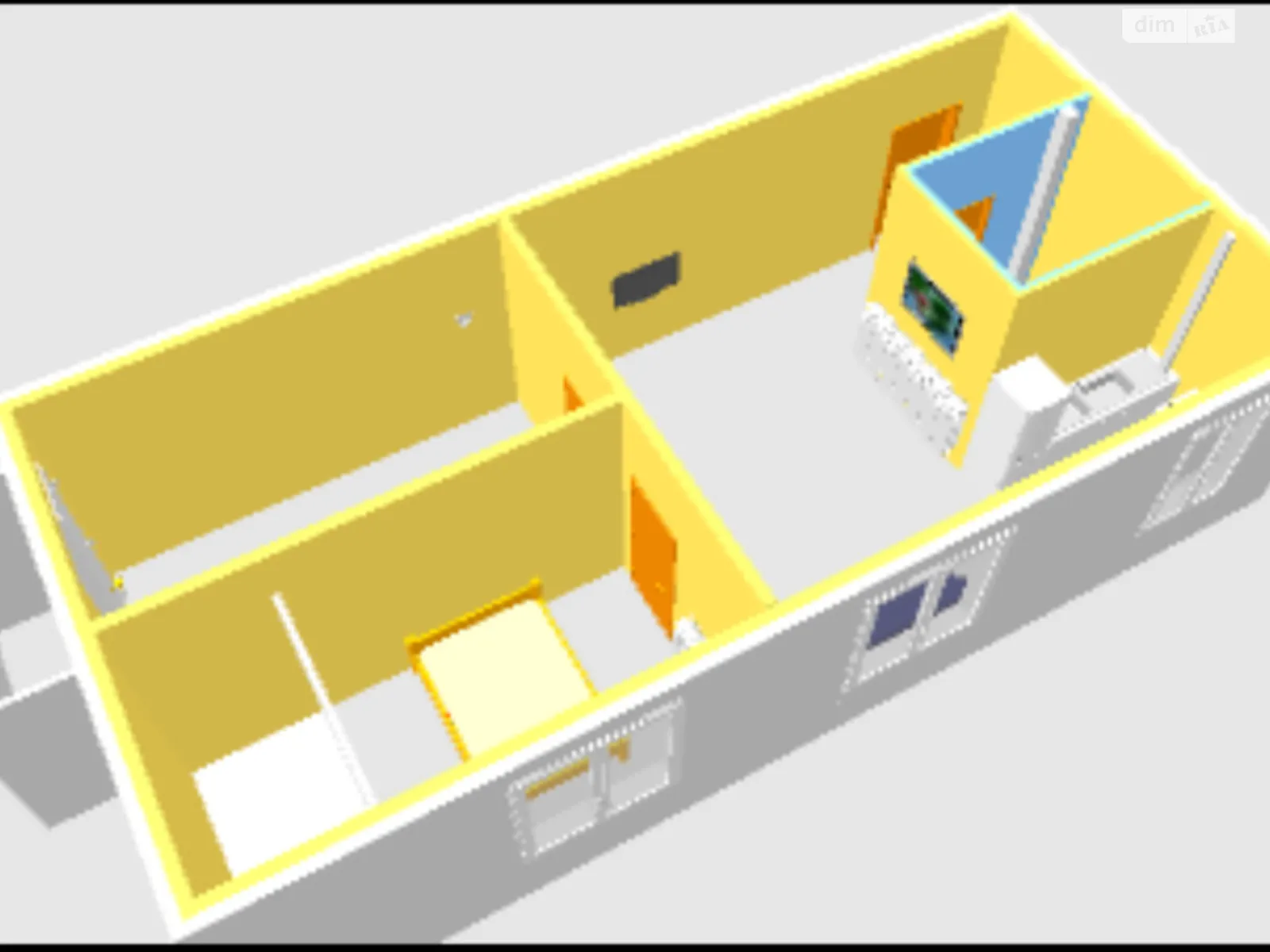 Продается 3-комнатная квартира 63.8 кв. м в Харькове, ул. Дмитриевская, 19 корпус 2 - фото 1