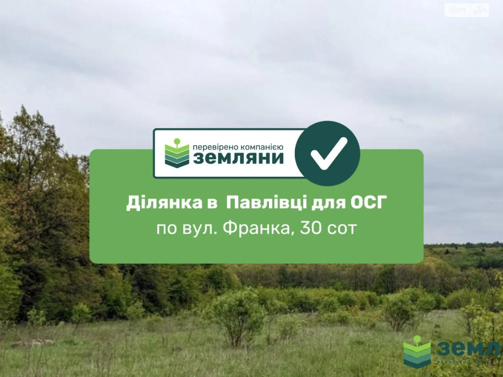 Продается земельный участок 30 соток в Ивано-Франковской области, цена: 30000 $ - фото 1