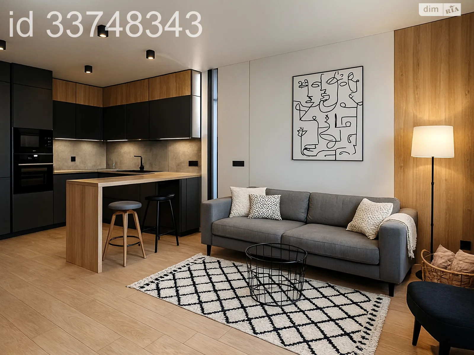 Сдается в аренду 1-комнатная квартира 46 кв. м в Львове, ул. Замарстиновская, 76Б - фото 1