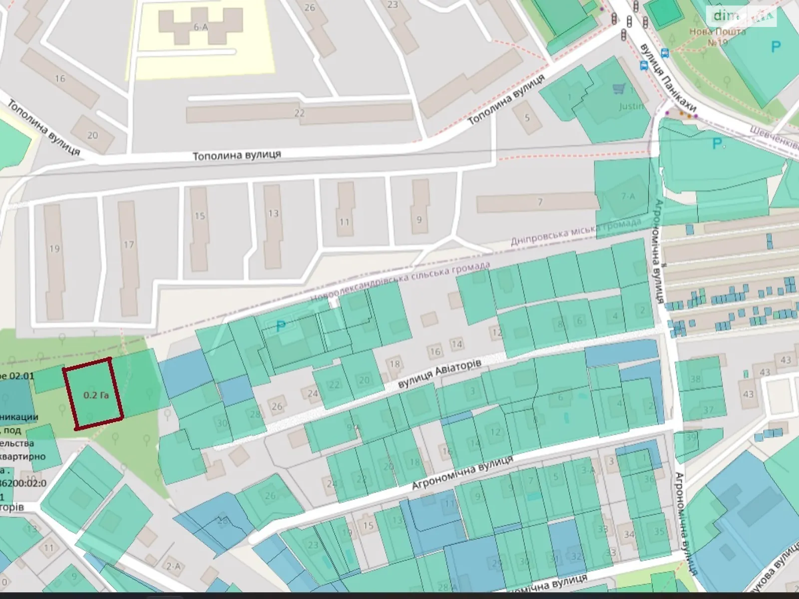 Продается земельный участок 20 соток в Днепропетровской области, цена: 40000 $ - фото 1