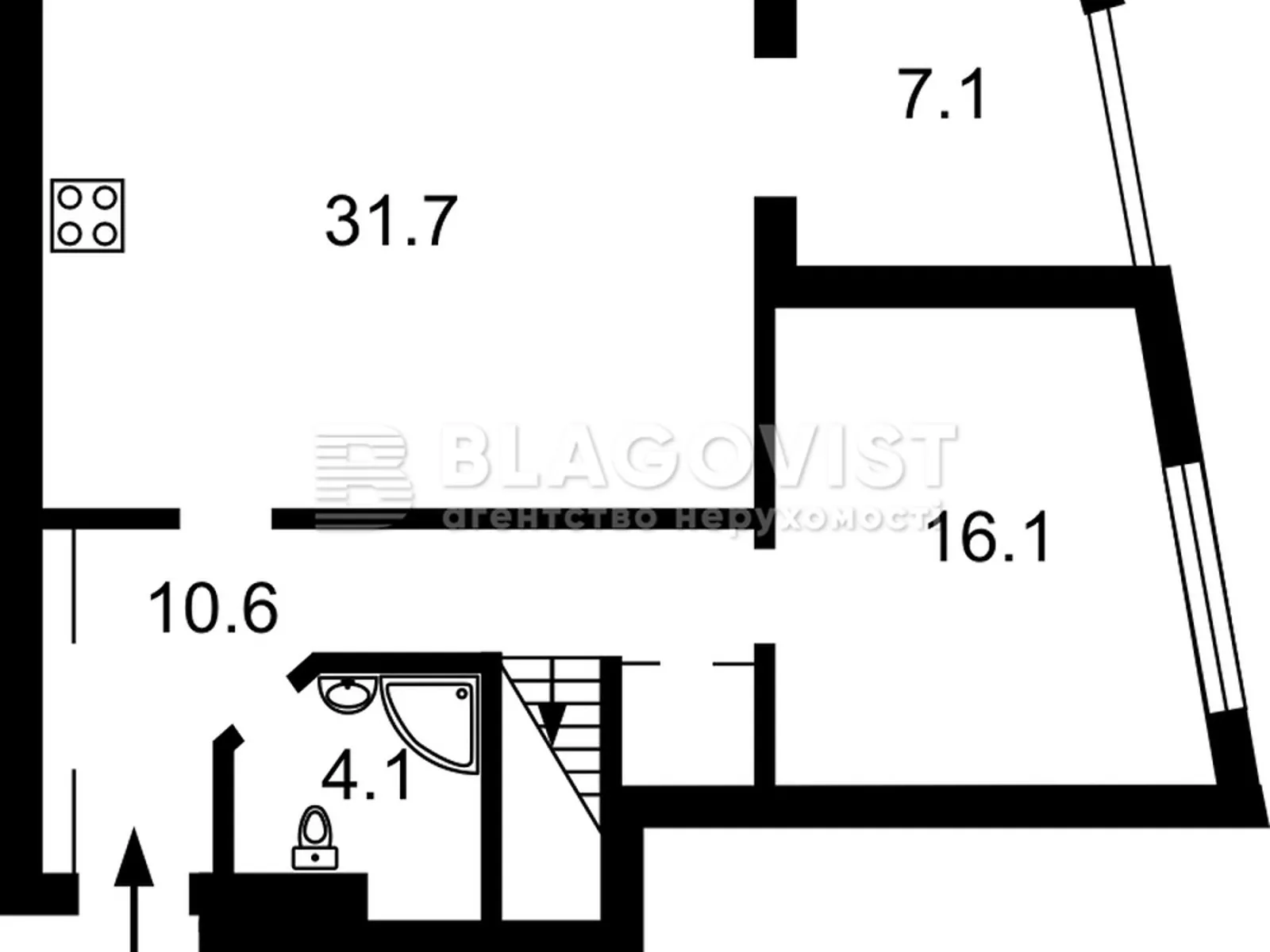 Продається 3-кімнатна квартира 125 кв. м у Києві, вул. Князя Романа Мстиславича(Генерала Жмаченка), 28Б - фото 1