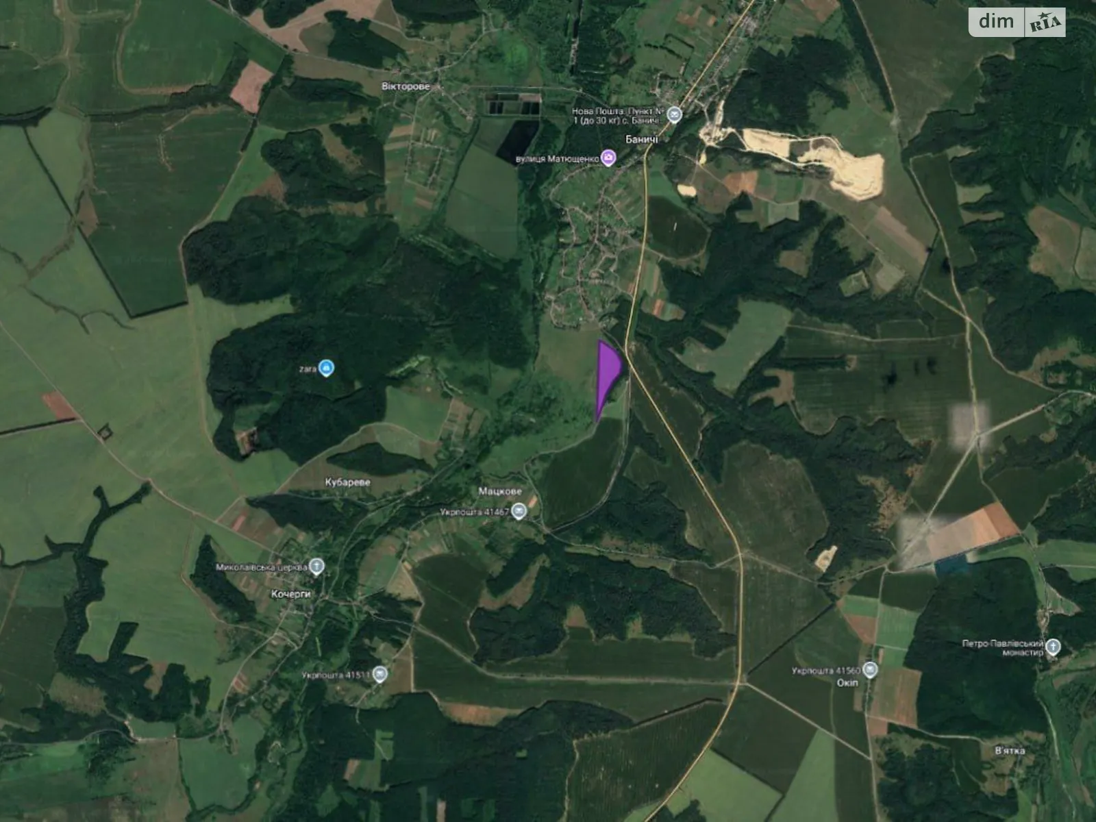 Сдается в аренду земельный участок 8.368 соток в  области, цена: 35500 грн - фото 1