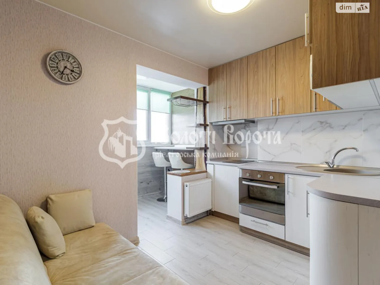 Продається 1-кімнатна квартира 37.1 кв. м у Коцюбинському, вул. Доківська, 10 корпус 11 - фото 1