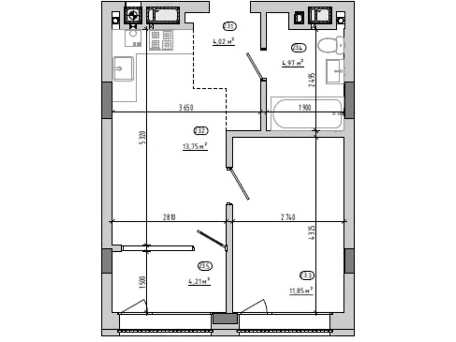 ул. Величковского, 7Б Рясное 2 Львов ЖК Величковского 7-Б - фото 1