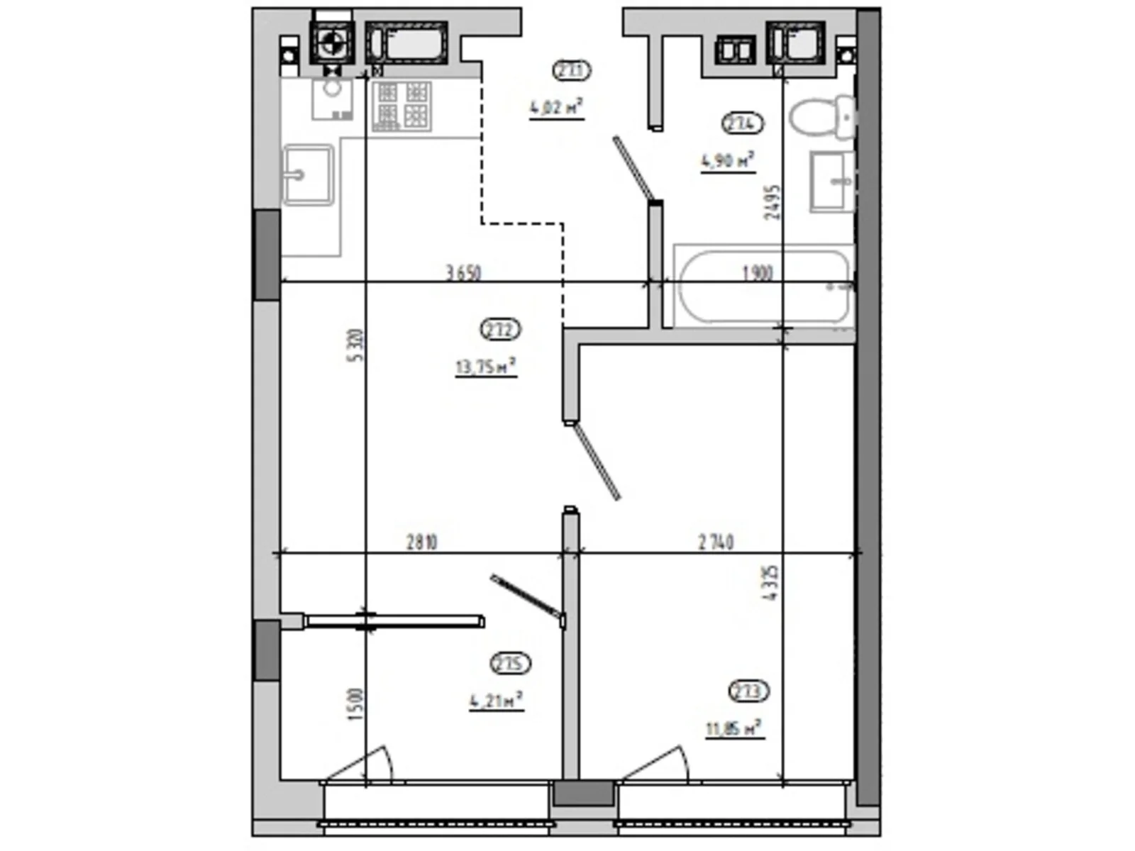 ул. Величковского, 7Б Рясное 2 Львов ЖК Величковского 7-Б - фото 1