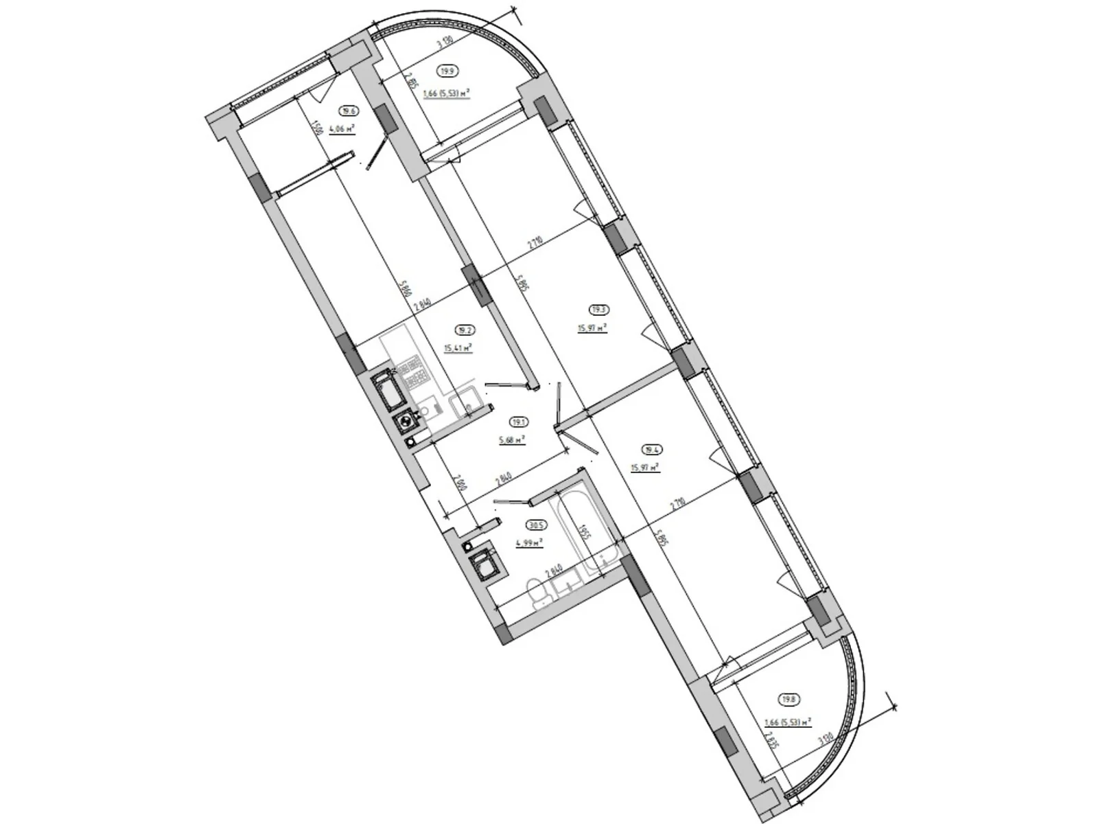 ул. Величковского, 7Б Рясное 2 Львов ЖК Величковского 7-Б - фото 1