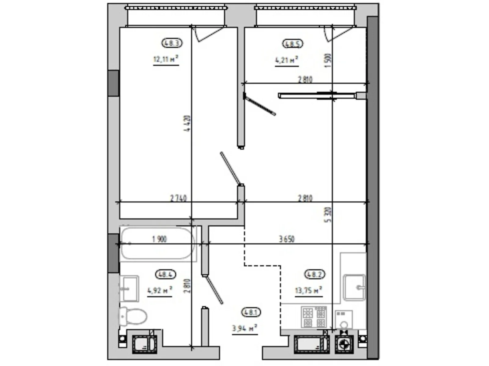 ул. Величковского, 7Б Рясное 2 Львов ЖК Величковского 7-Б - фото 1