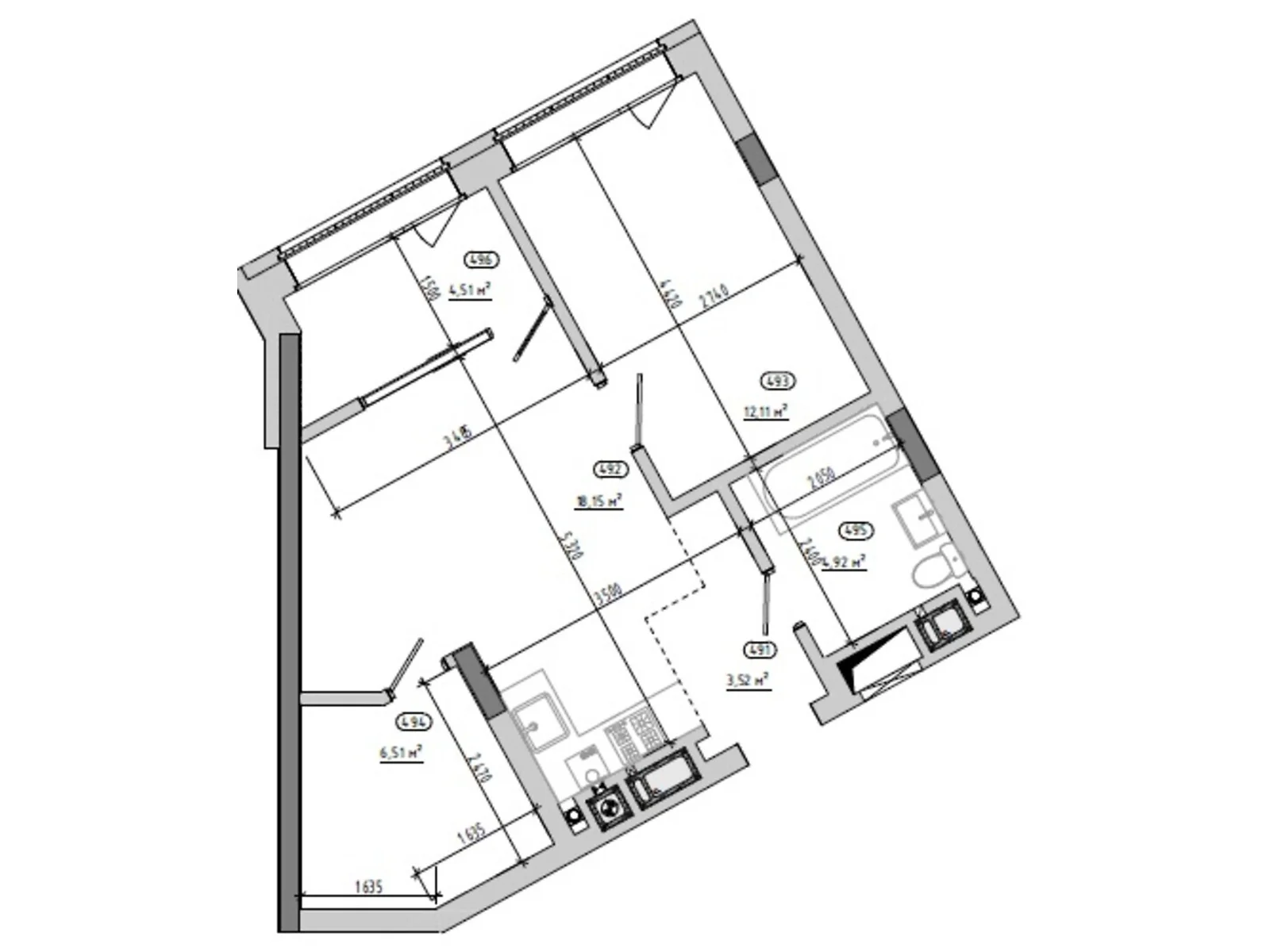 ул. Величковского, 7Б Рясное 2 Львов ЖК Величковского 7-Б - фото 1