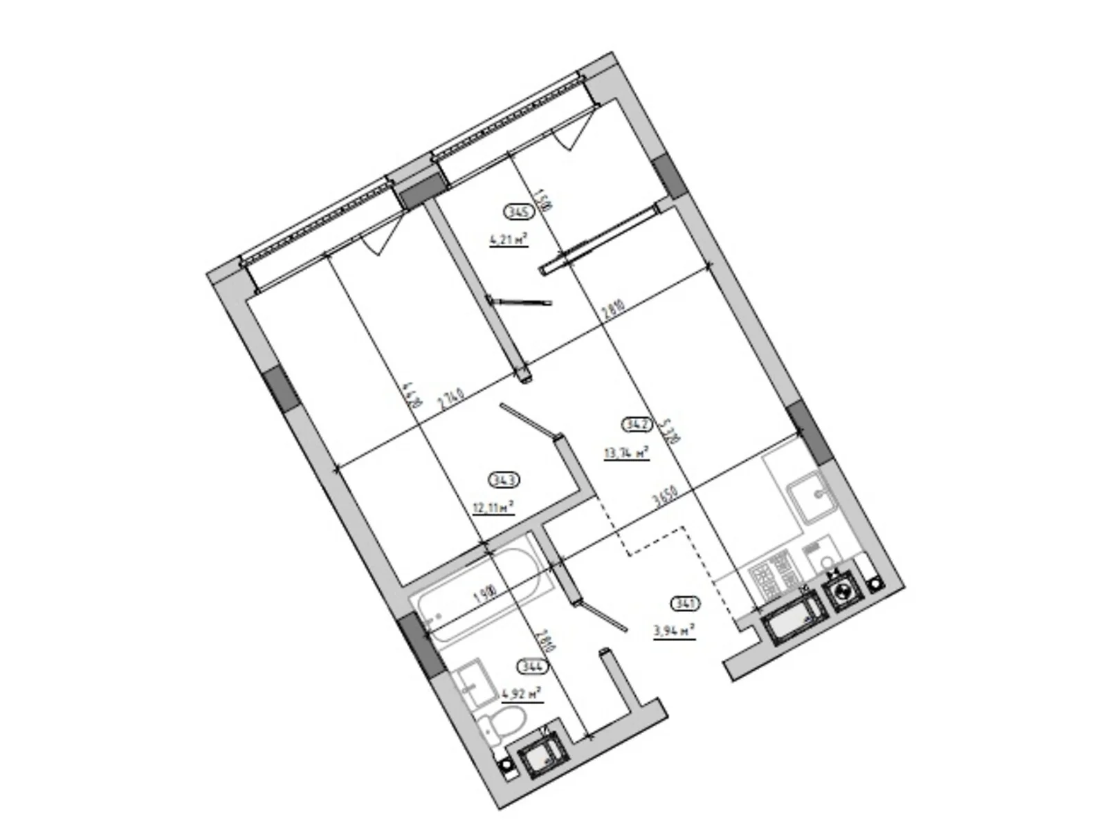 ул. Величковского, 7Б Рясное 2 Львов ЖК Величковского 7-Б - фото 1