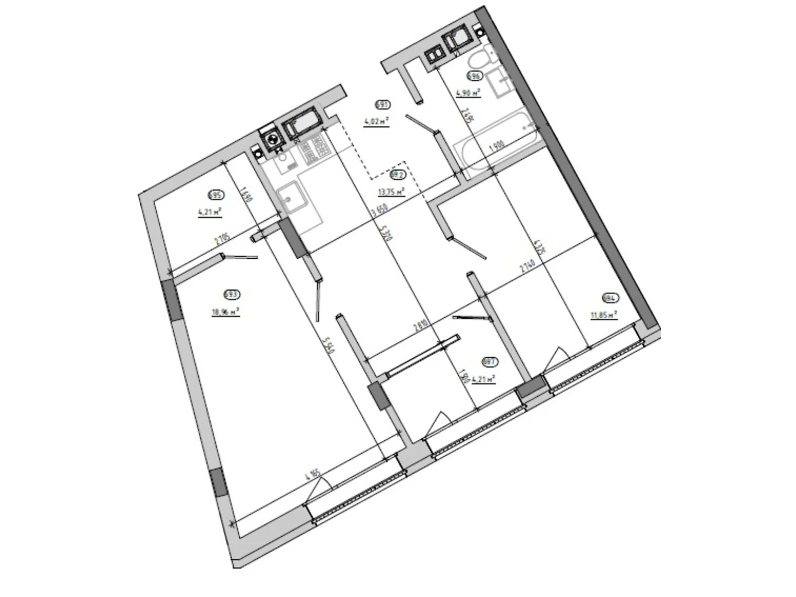 ул. Величковского, 7Б Рясное 2 Львов ЖК Величковского 7-Б - фото 1
