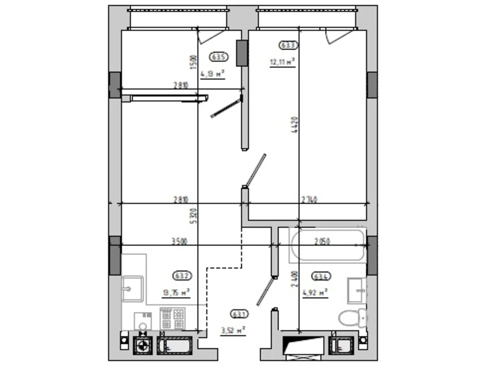 ул. Величковского, 7Б Рясное 2 Львов ЖК Величковского 7-Б - фото 1