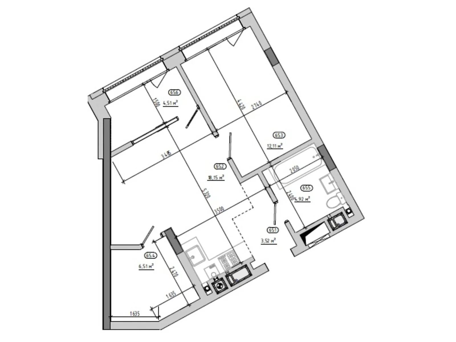 ул. Величковского, 7Б Рясное 2 Львов ЖК Величковского 7-Б - фото 1