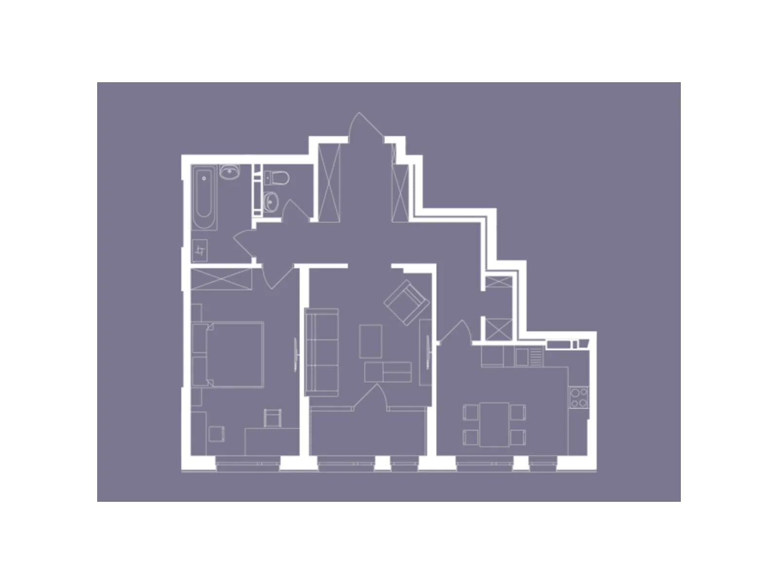 Продається 2-кімнатна квартира 66 кв. м у Києві, Столичне шосе, 1Б - фото 1