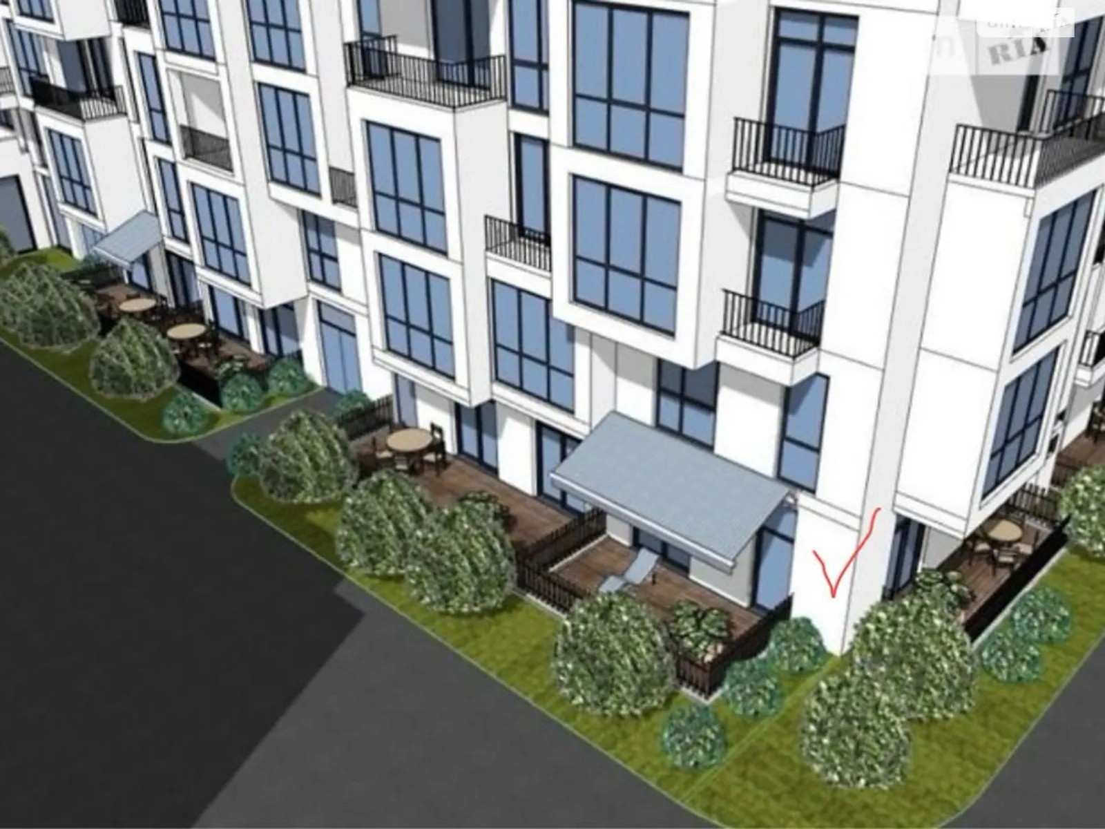 Продается 1-комнатная квартира 45.08 кв. м в Ужгороде, ул. Капушанская(Победы), 34 - фото 1