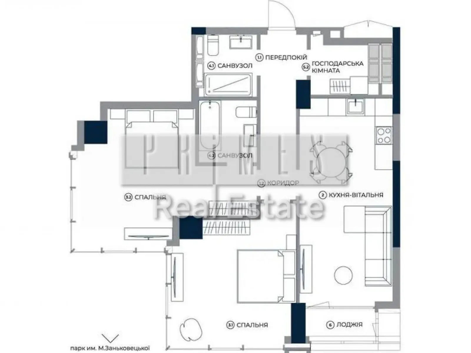 Продается 2-комнатная квартира 85 кв. м в Киеве, ул. Антоновича(Горького), 136-138 - фото 1