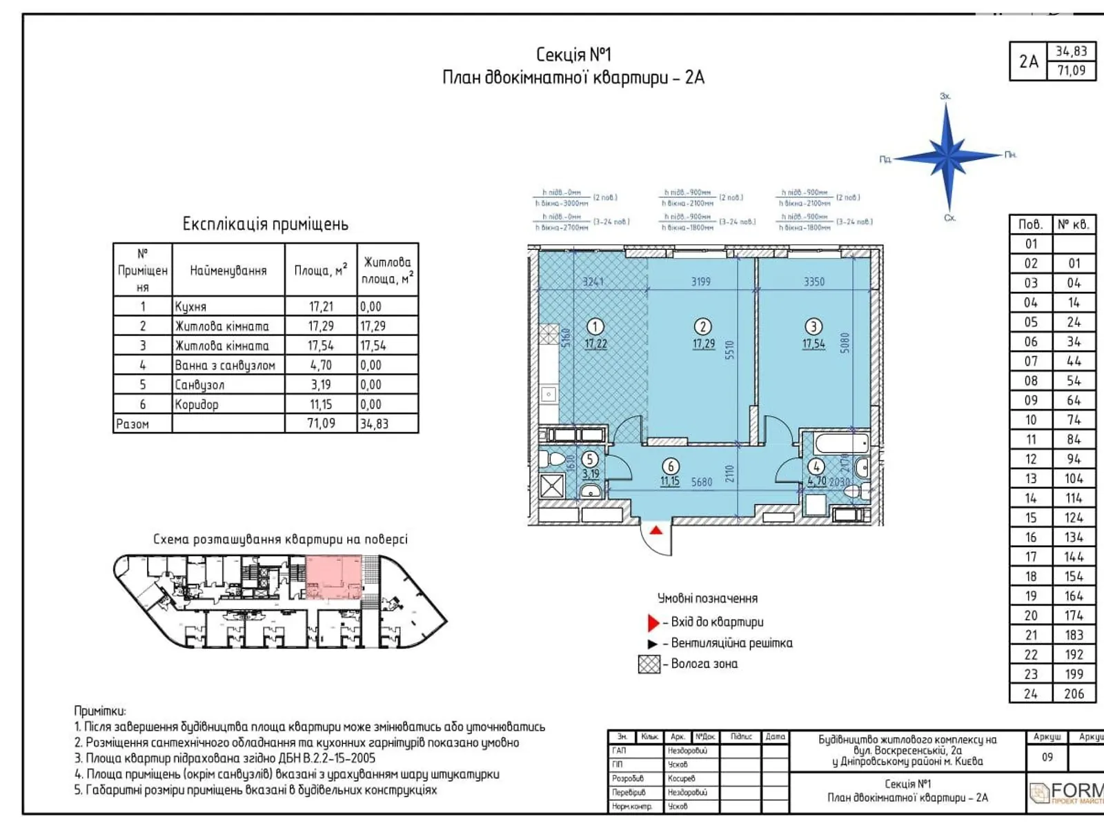 Продається 2-кімнатна квартира 70 кв. м у Києві, цена: 111000 $ - фото 1
