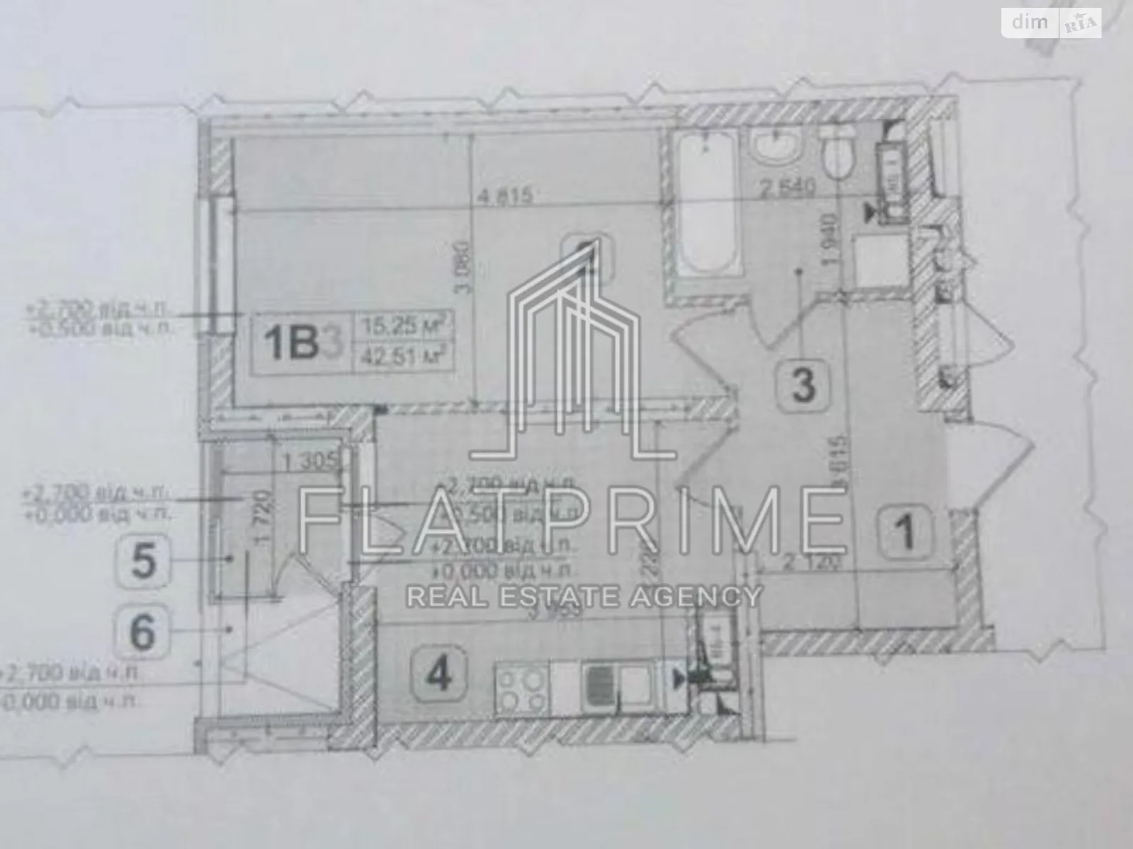 Продается 1-комнатная квартира 44 кв. м в Киеве, ул. Ивана Выговского(Маршала Гречко), 10М - фото 1