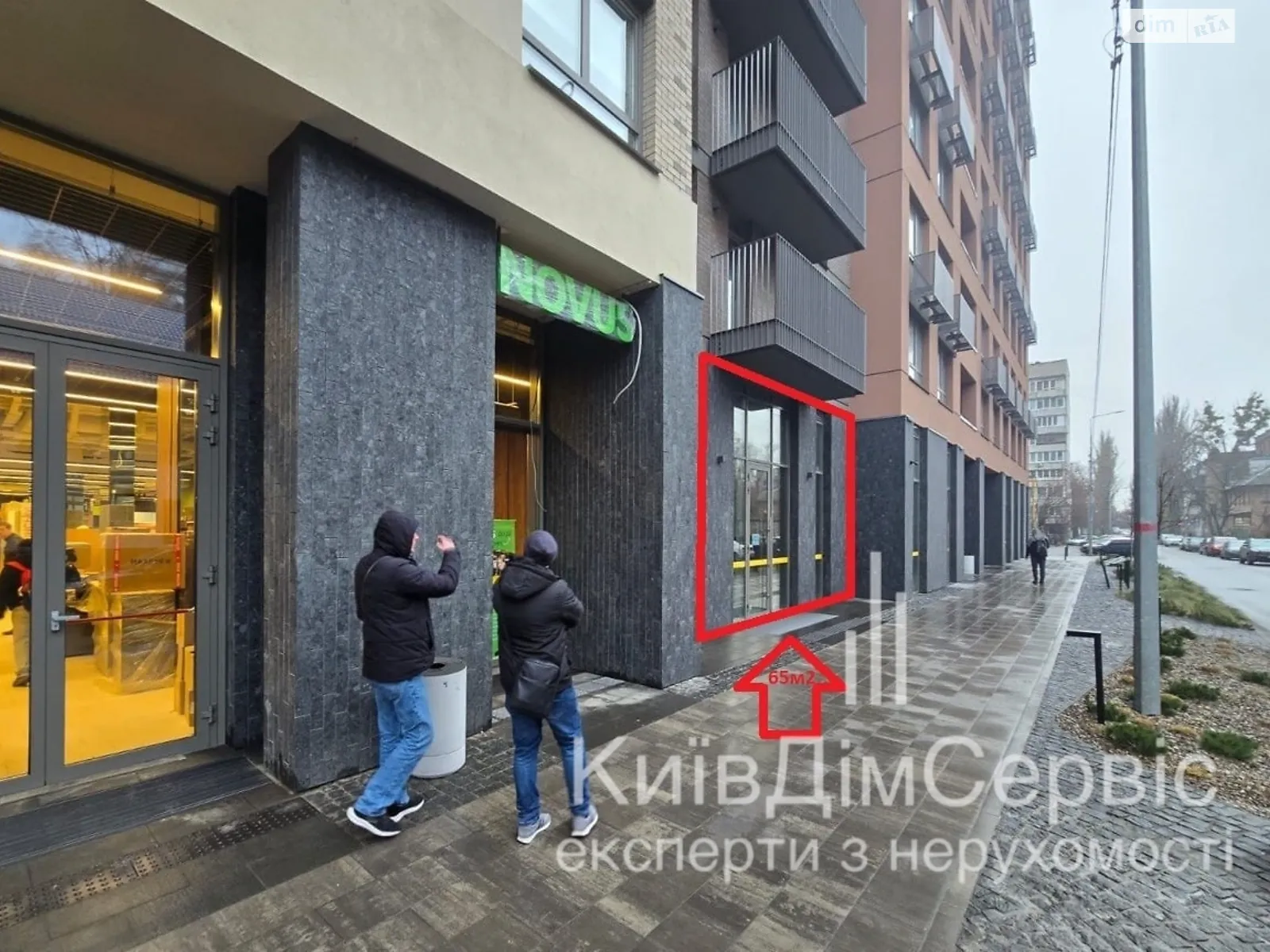 Сдается в аренду помещения свободного назначения 65.9 кв. м в 25-этажном здании, цена: 78000 грн - фото 1