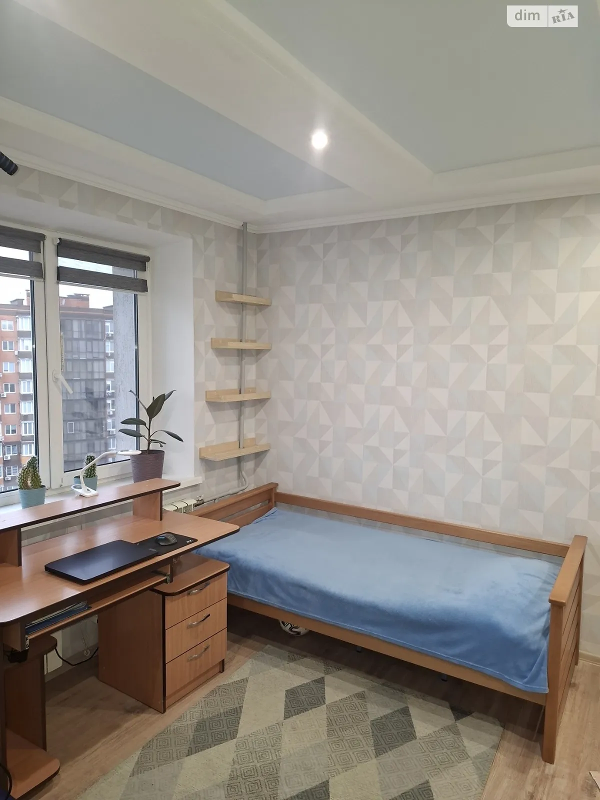 Продається 2-кімнатна квартира 49.6 кв. м у Житомирі, вул. Івана Сльоти(Бородія), 60 - фото 1