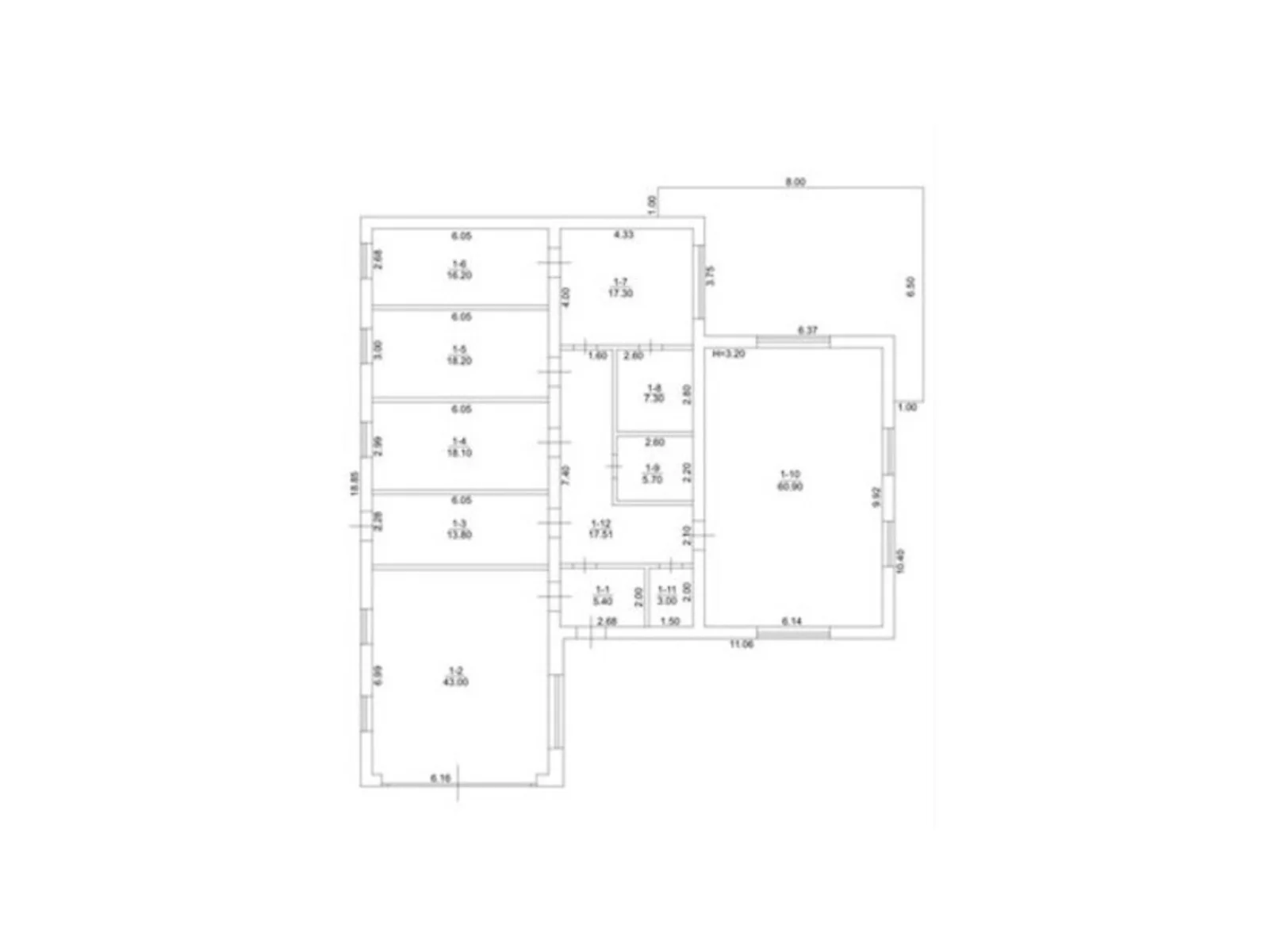 Продается одноэтажный дом 224.41 кв. м с верандой, цена: 300000 $ - фото 1