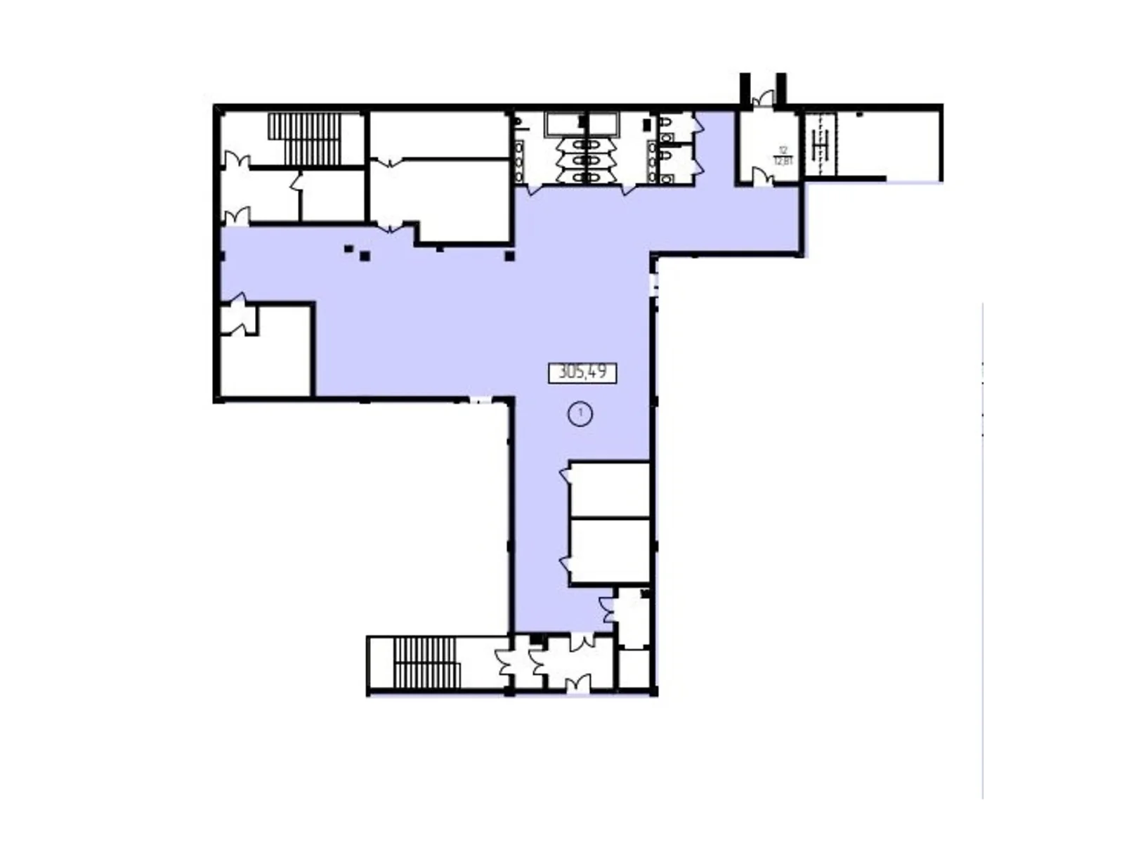 Продается объект сферы услуг 400 кв. м в 4-этажном здании, цена: 180000 $ - фото 1