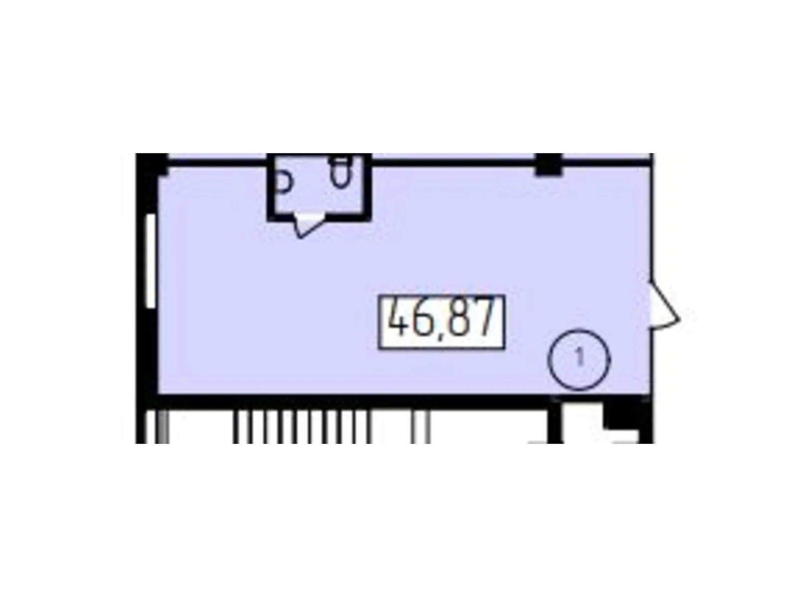 Продается офис 46.87 кв. м в бизнес-центре, цена: 35152 $ - фото 1
