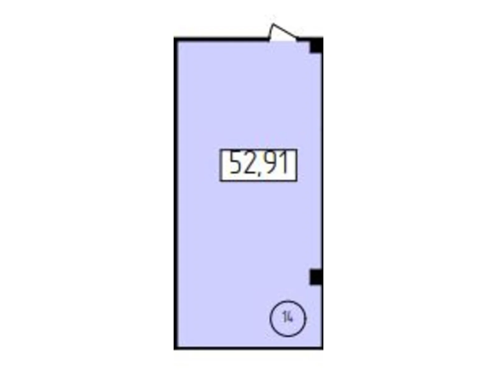 Продается офис 52.91 кв. м в бизнес-центре, цена: 34391 $ - фото 1