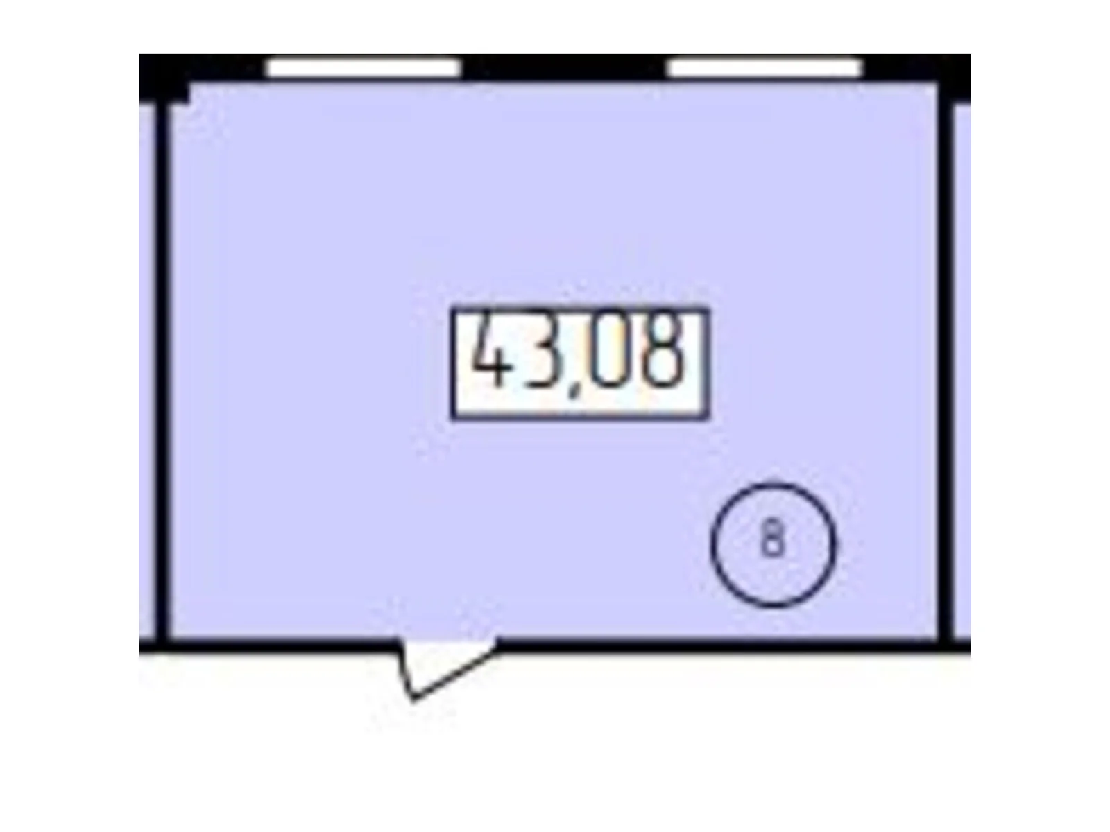 Продается офис 43.08 кв. м в бизнес-центре, цена: 28002 $ - фото 1