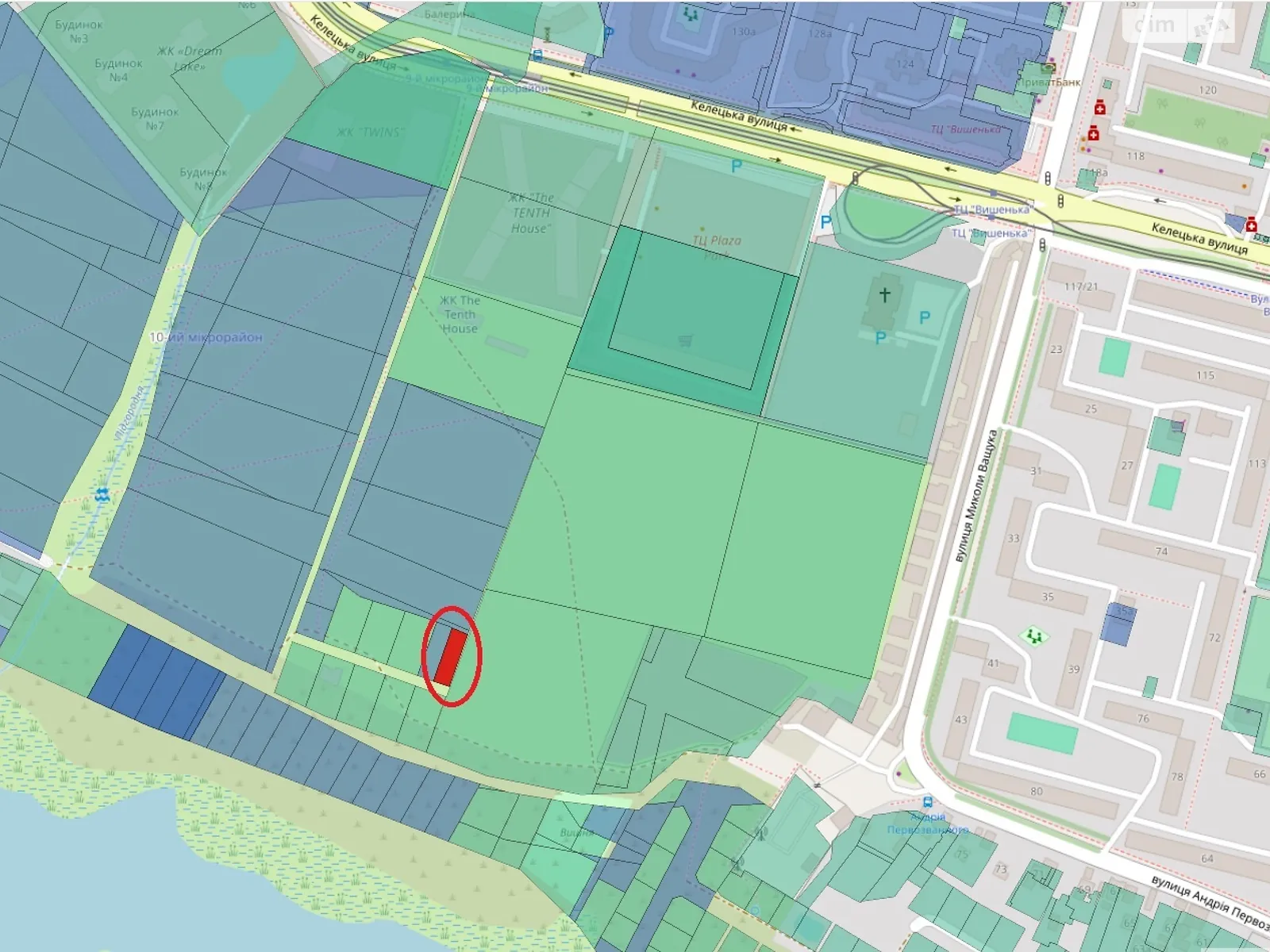 Продается земельный участок 5.05 соток в Винницкой области, цена: 66000 $ - фото 1