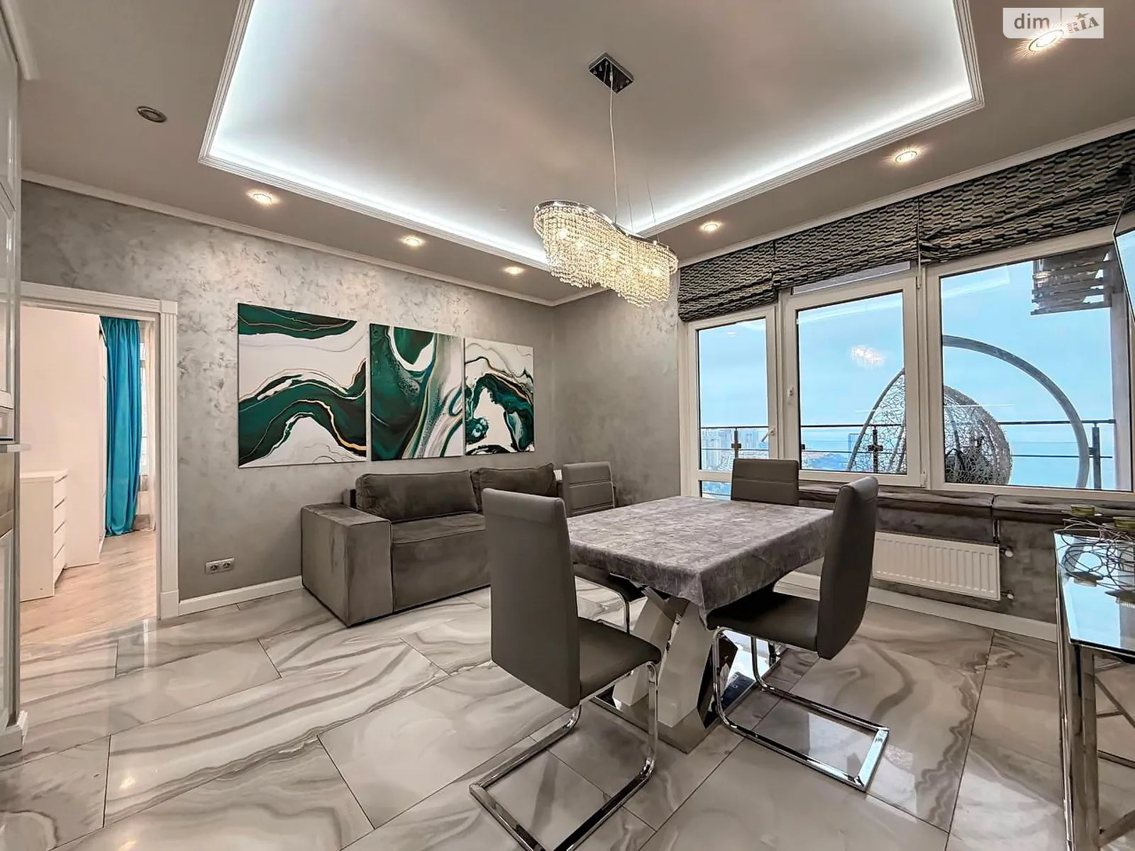 Сдается в аренду 3-комнатная квартира 90 кв. м в Одессе, ул. Валерия Самофалова, 16А/5 - фото 1