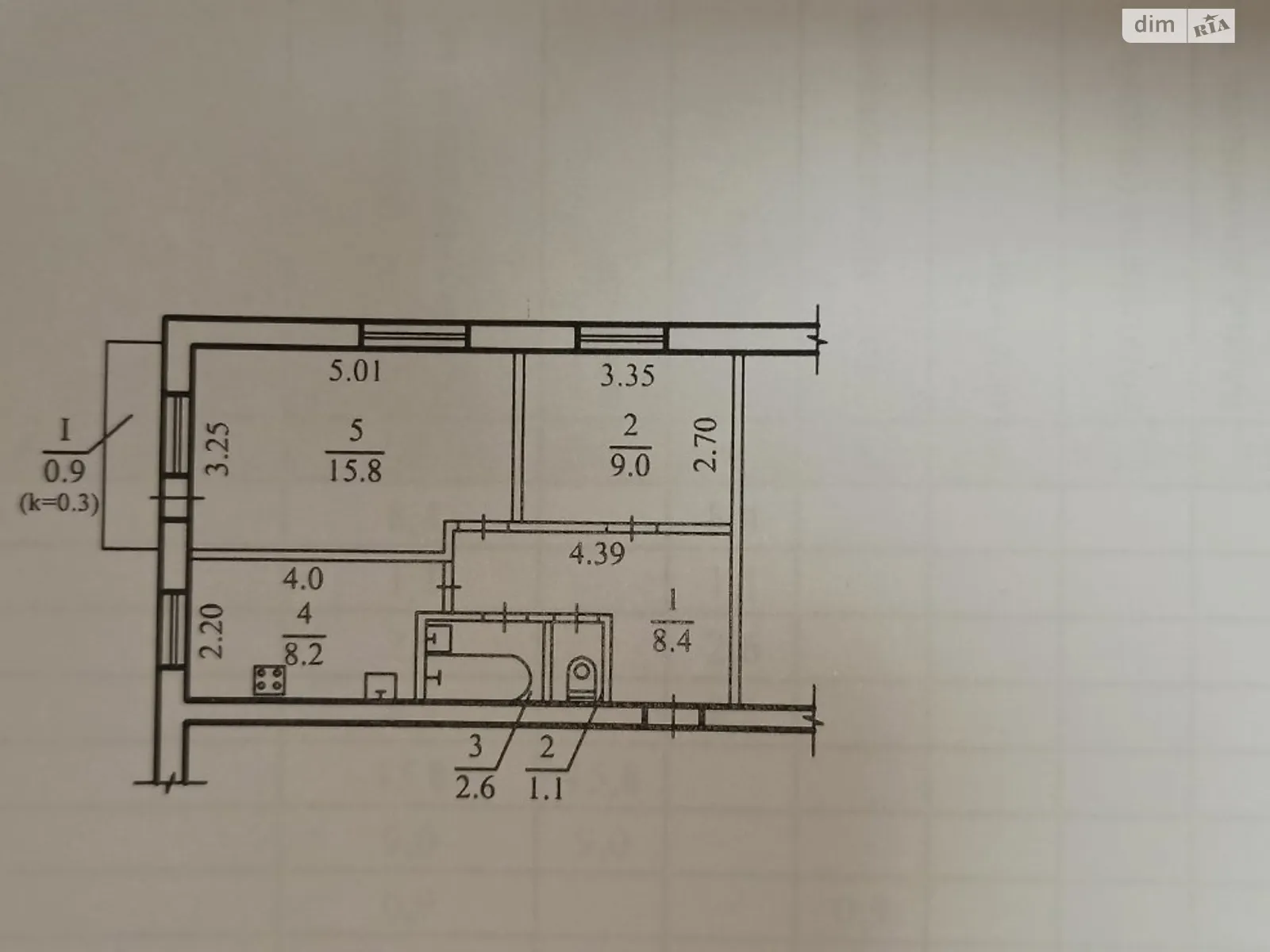 Продається 2-кімнатна квартира 46 кв. м у Дніпрі, вул. Пресова, 45 - фото 1