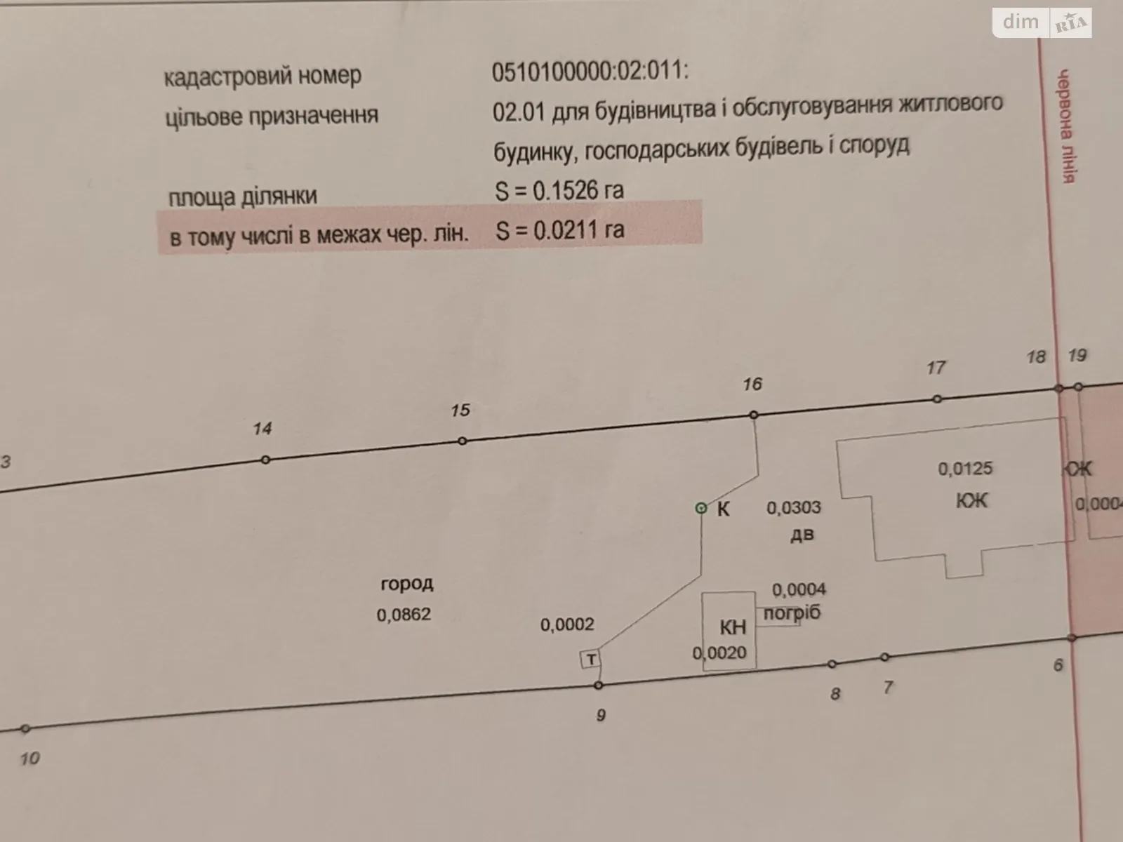 Продается земельный участок 15.26 соток в Винницкой области, цена: 400000 $ - фото 1