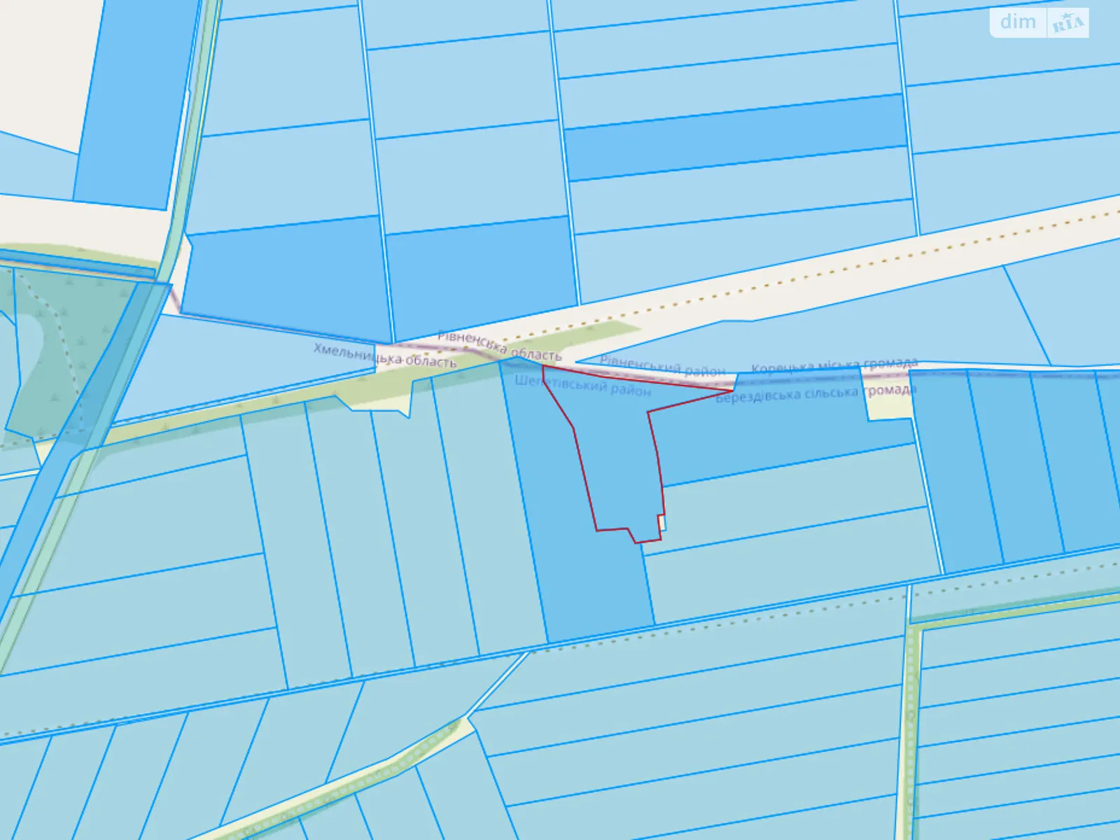 Продается земельный участок 1.8181 соток в Хмельницкой области, цена: 8182 $ - фото 1