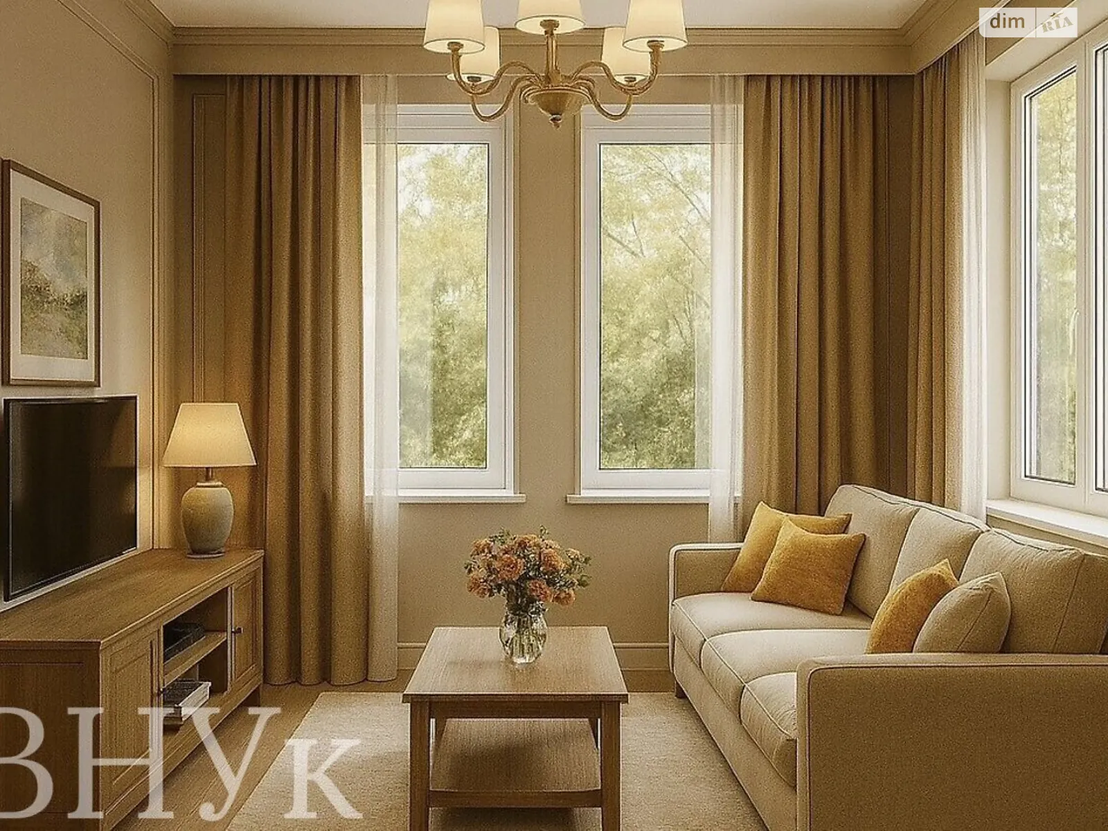 2-комнатная квартира 68 кв. м в Тернополе, ул. Госпитальная - фото 1